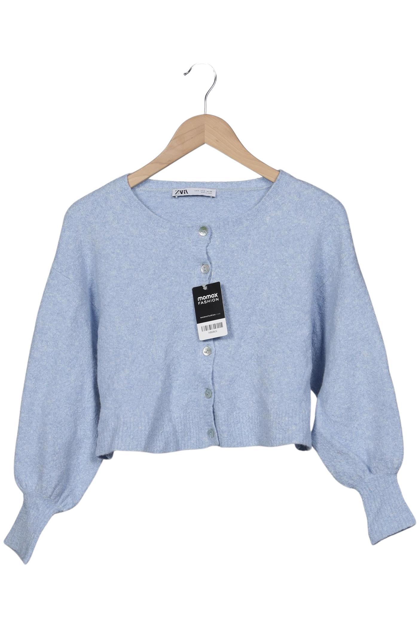 

Zara Damen Strickjacke, hellblau, Gr. 36