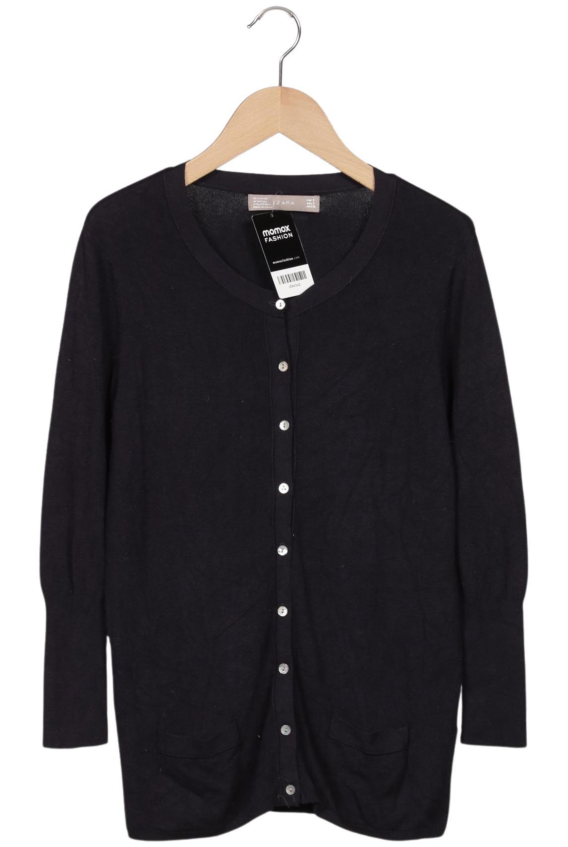 

Zara Damen Strickjacke, marineblau, Gr. 36