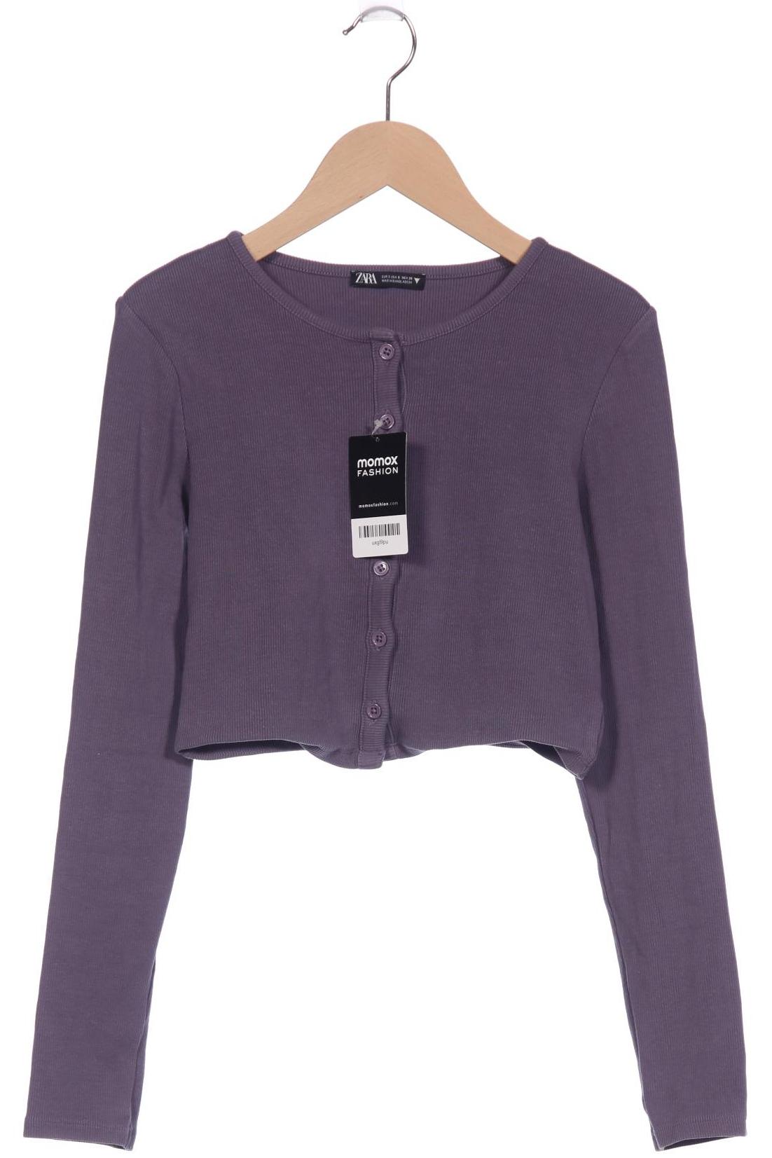 

Zara Damen Strickjacke, flieder, Gr. 36