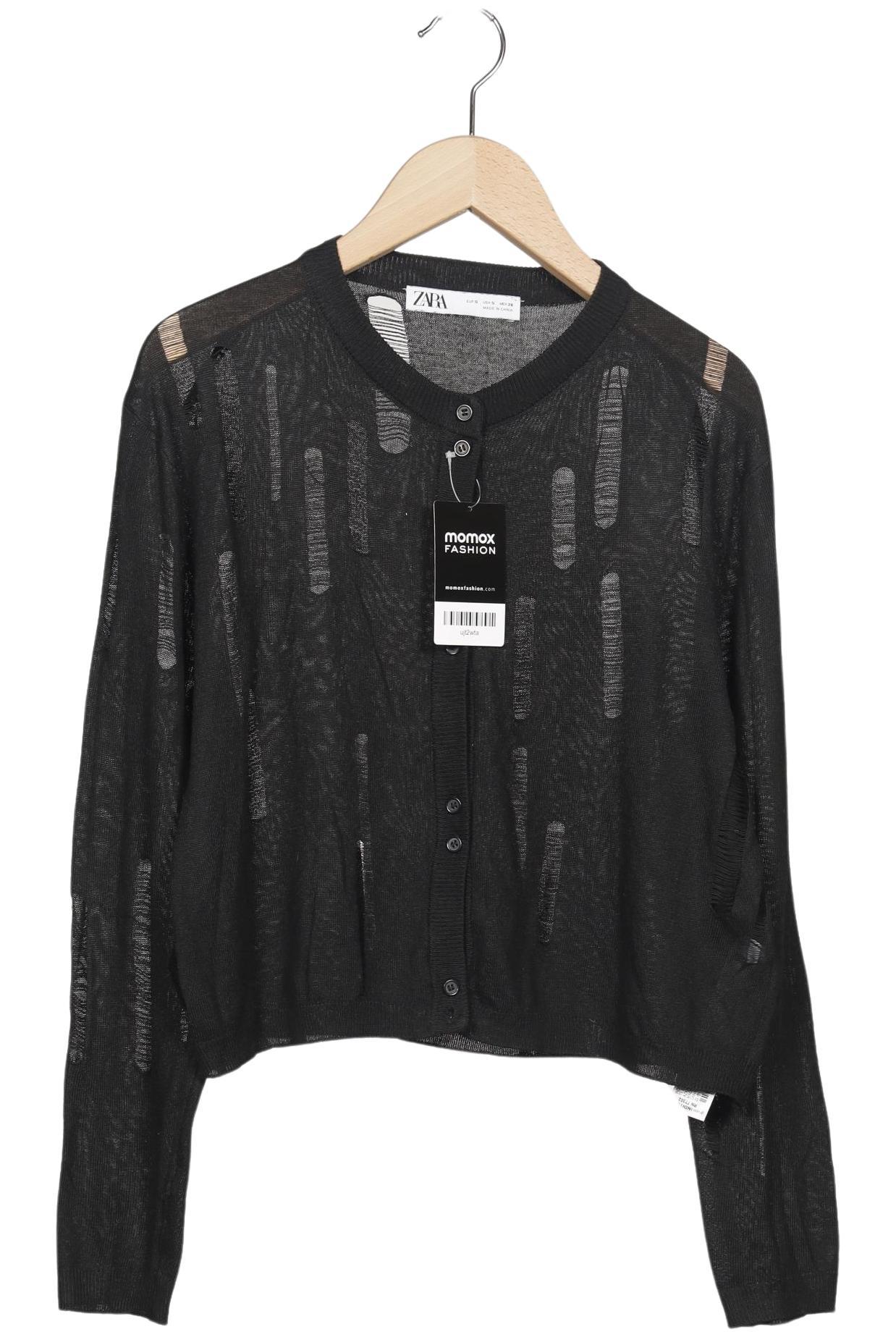 

Zara Damen Strickjacke, schwarz, Gr. 36