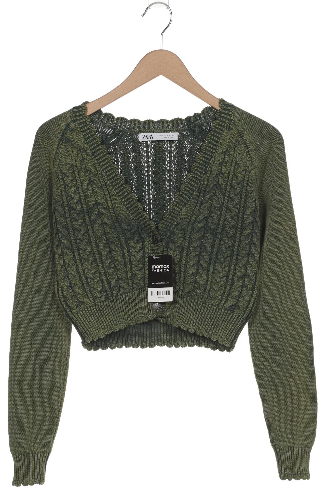 

Zara Damen Strickjacke, grün, Gr. 38