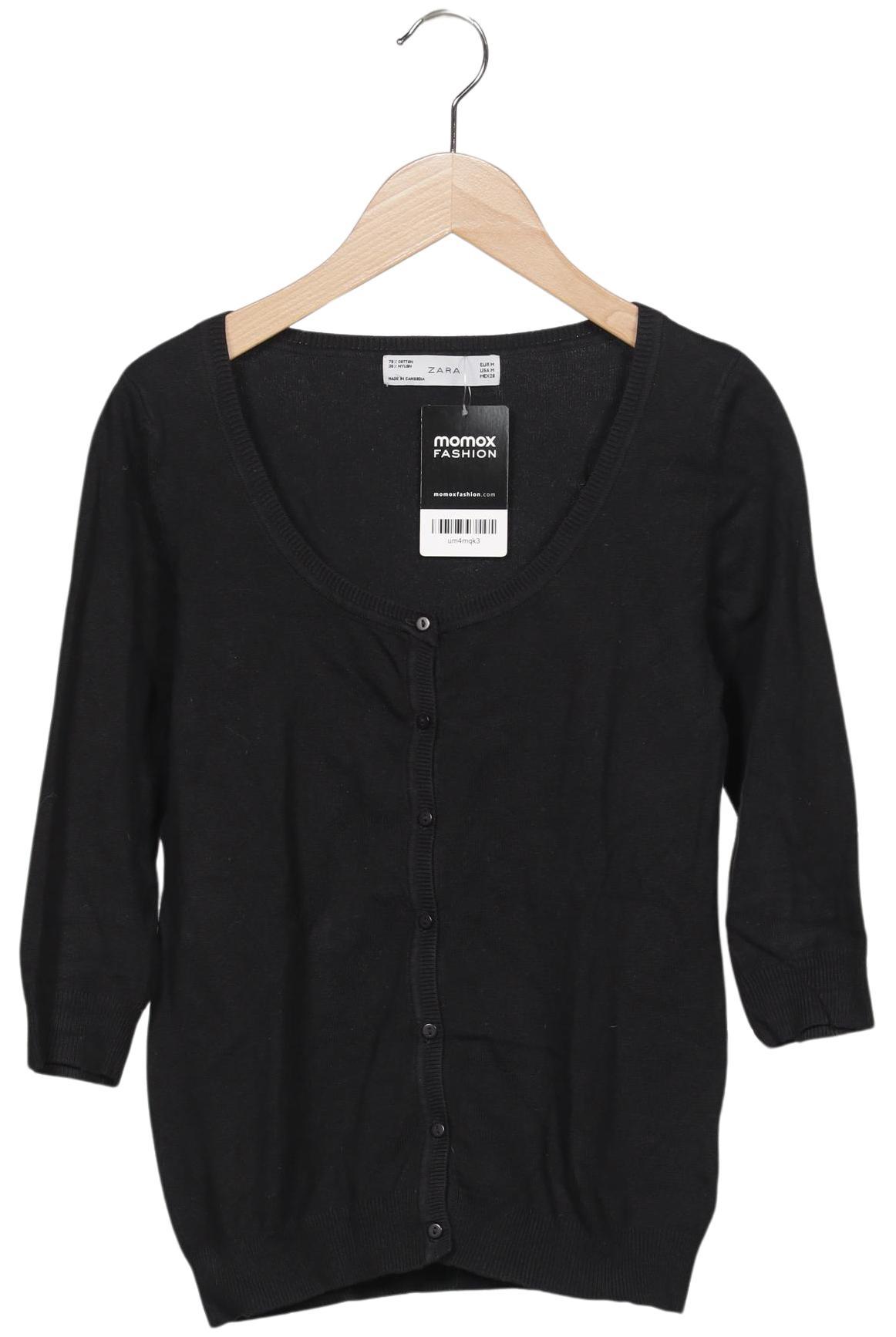 

Zara Damen Strickjacke, schwarz, Gr. 38