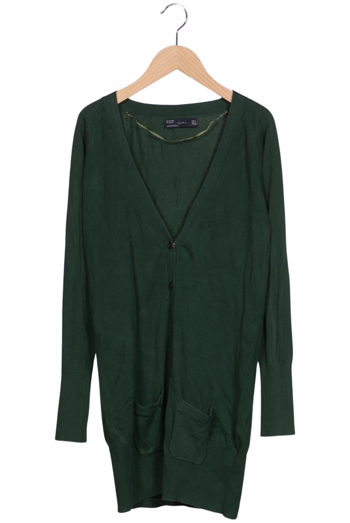 

Zara Damen Strickjacke, grün, Gr. 36