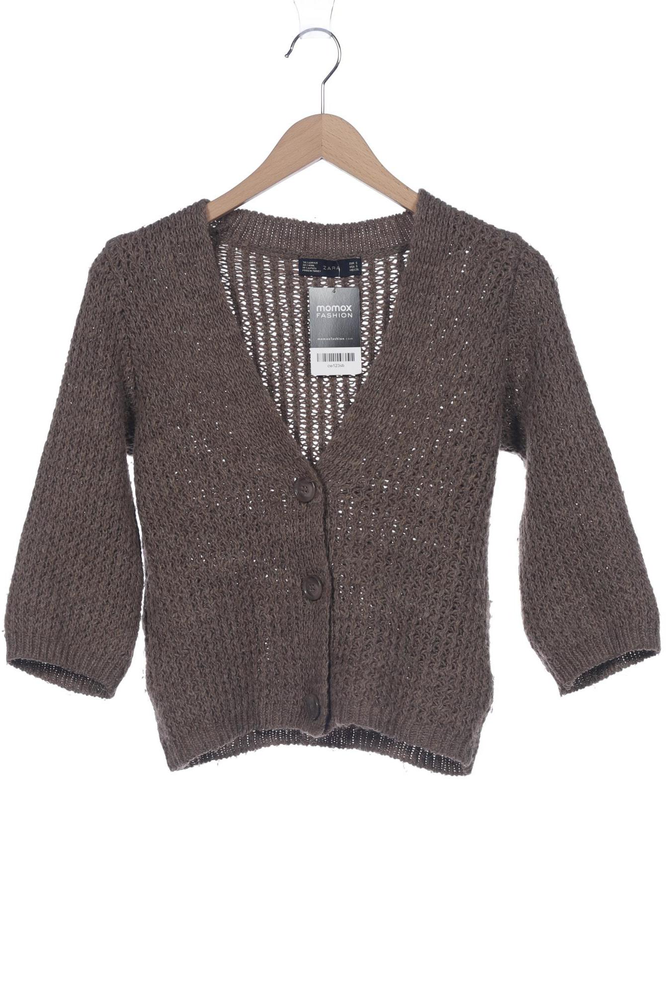 

Zara Damen Strickjacke, beige, Gr. 36