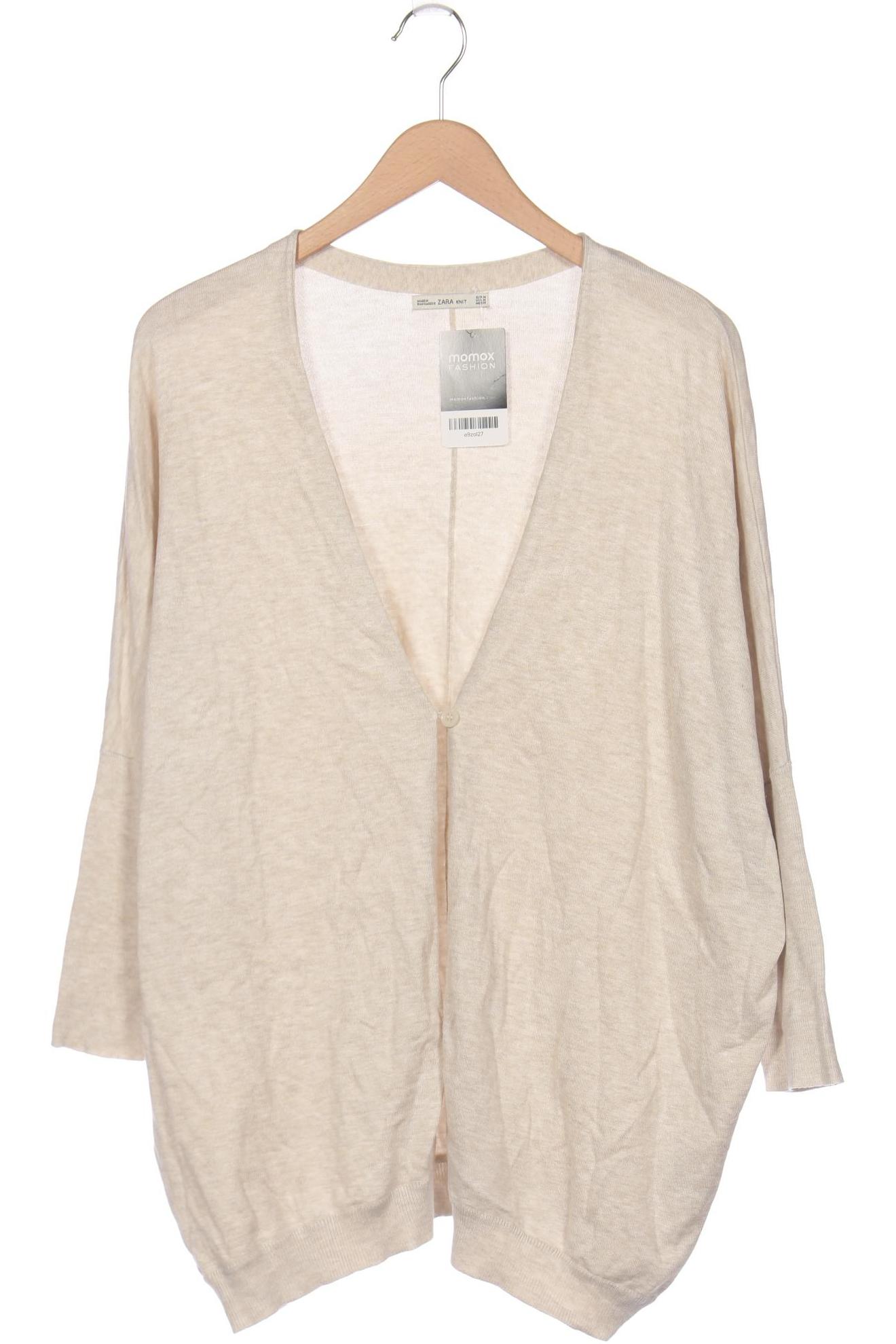 

Zara Damen Strickjacke, cremeweiß, Gr. 38