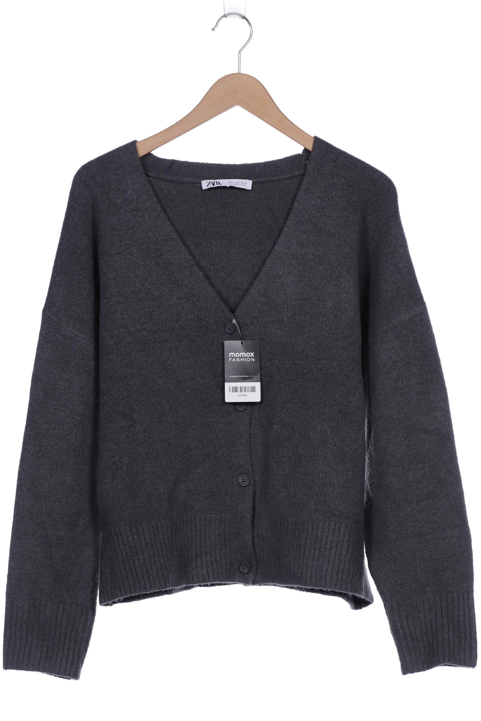 

ZARA Damen Strickjacke, grau