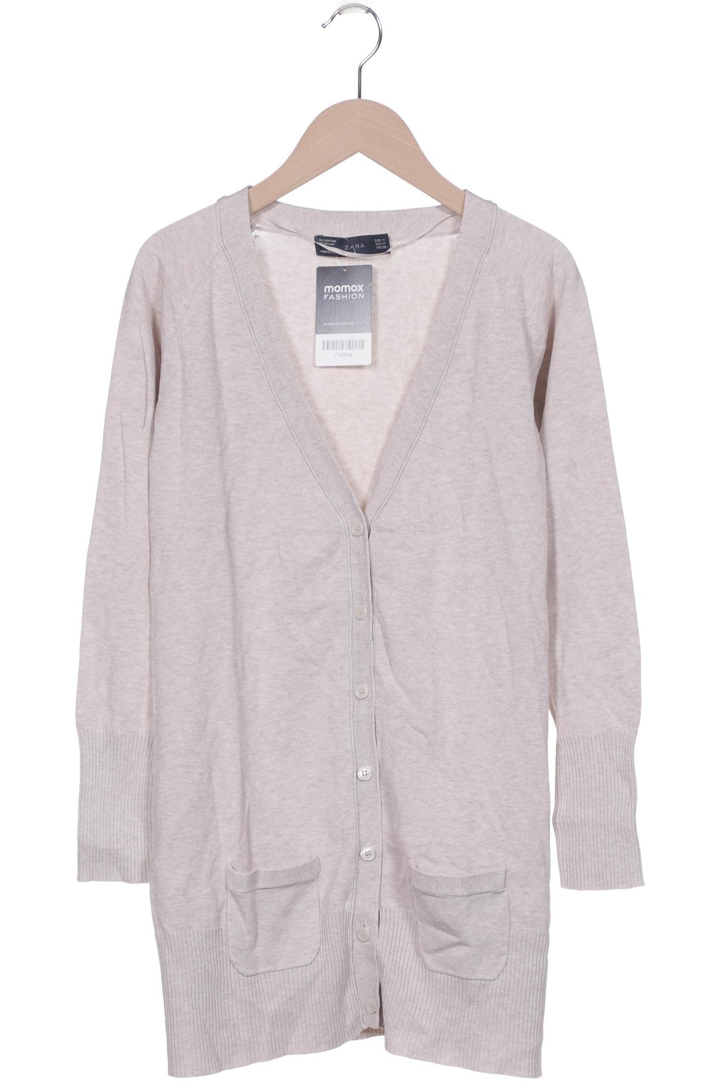 

ZARA Damen Strickjacke, beige