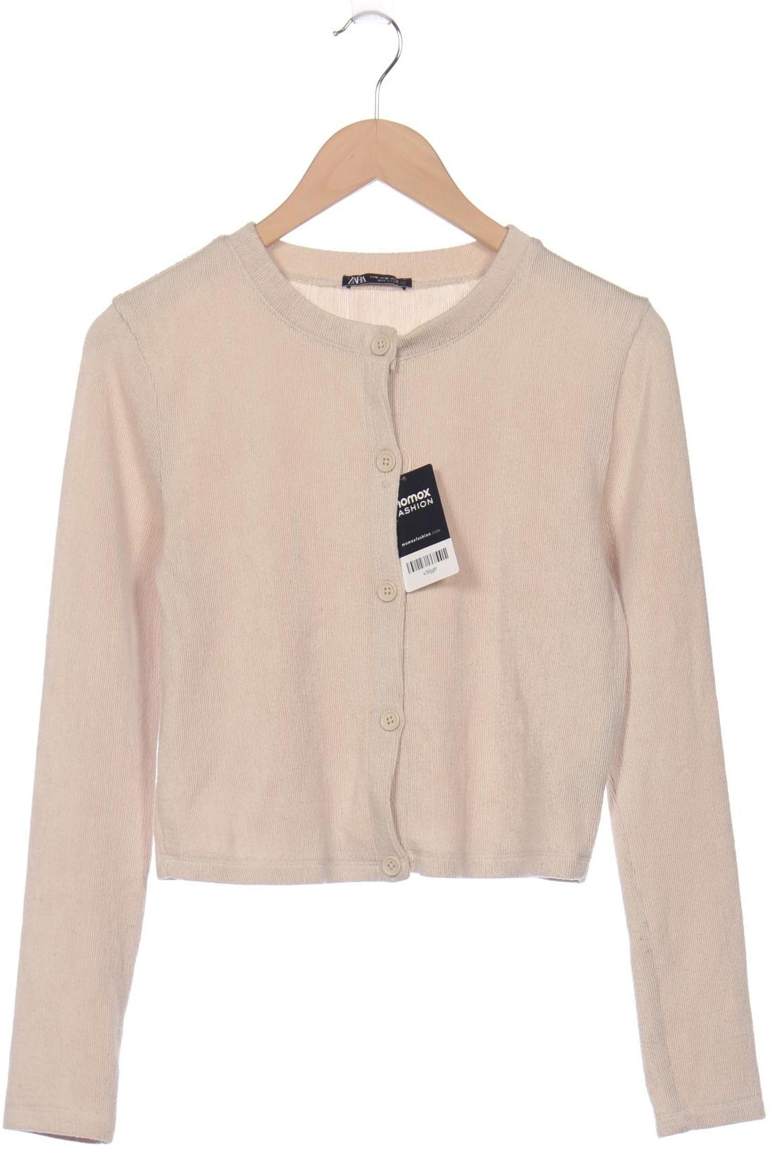 

Zara Damen Strickjacke, cremeweiß, Gr. 38