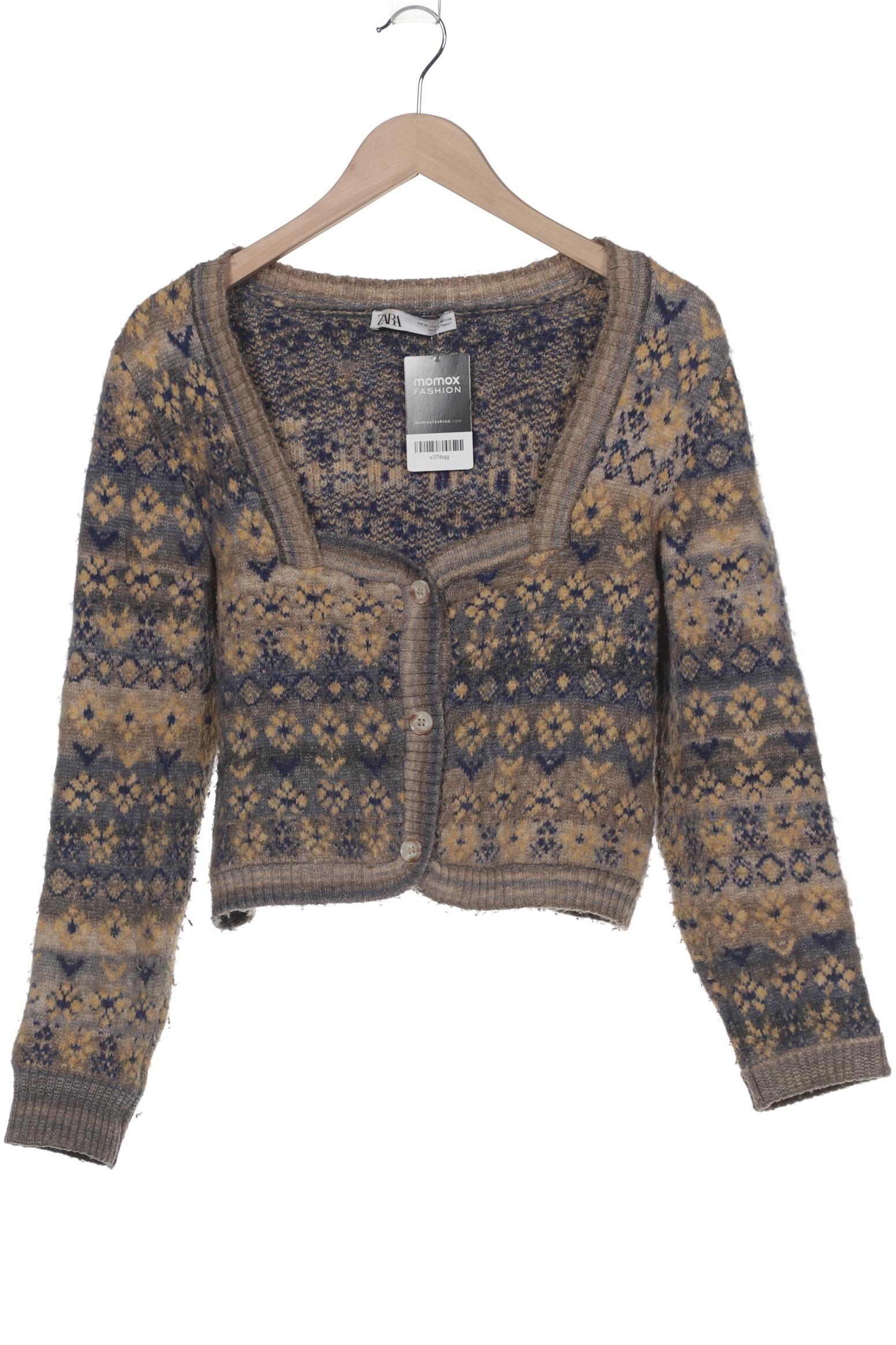 

Zara Damen Strickjacke, mehrfarbig, Gr. 38