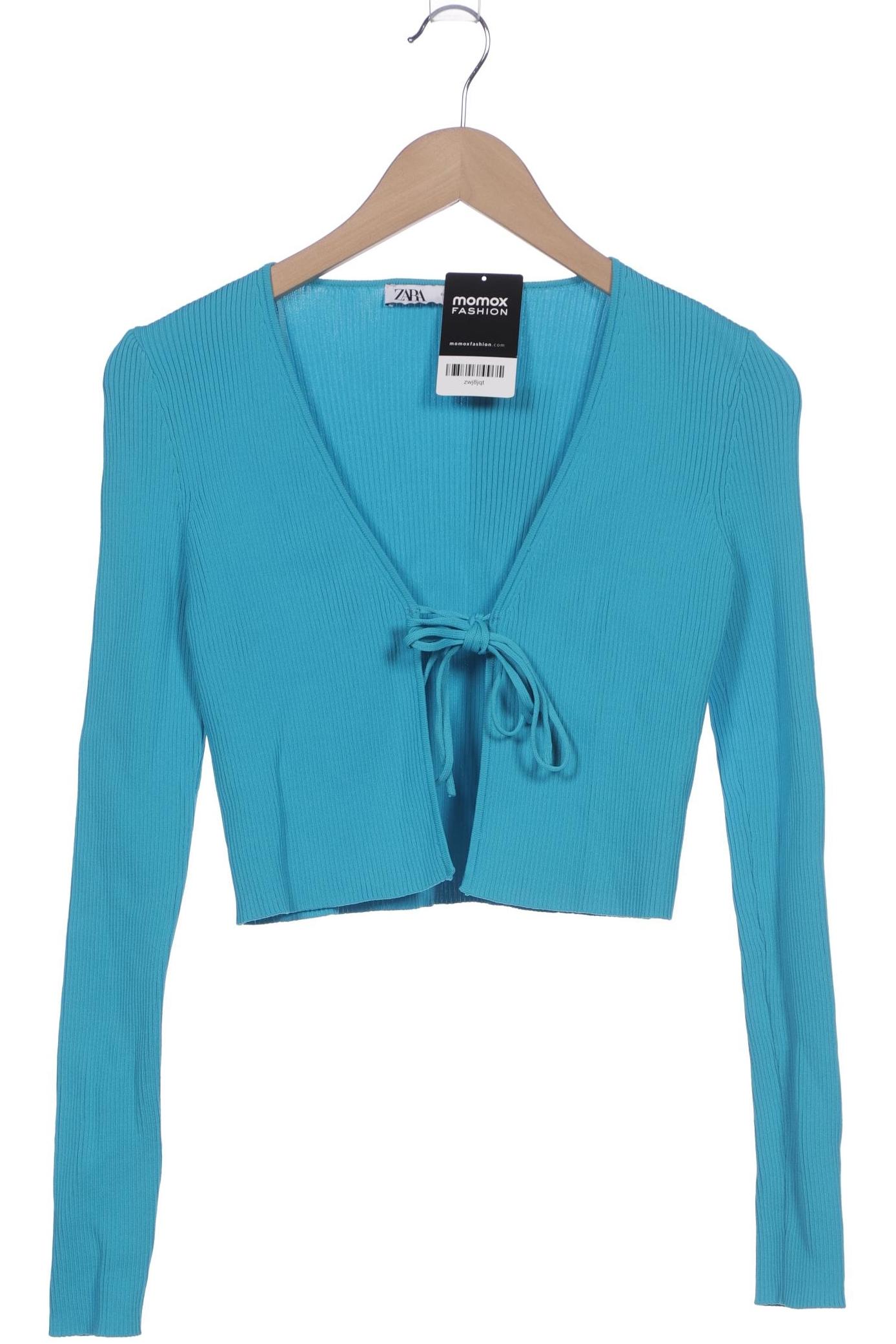 

Zara Damen Strickjacke, blau, Gr. 38