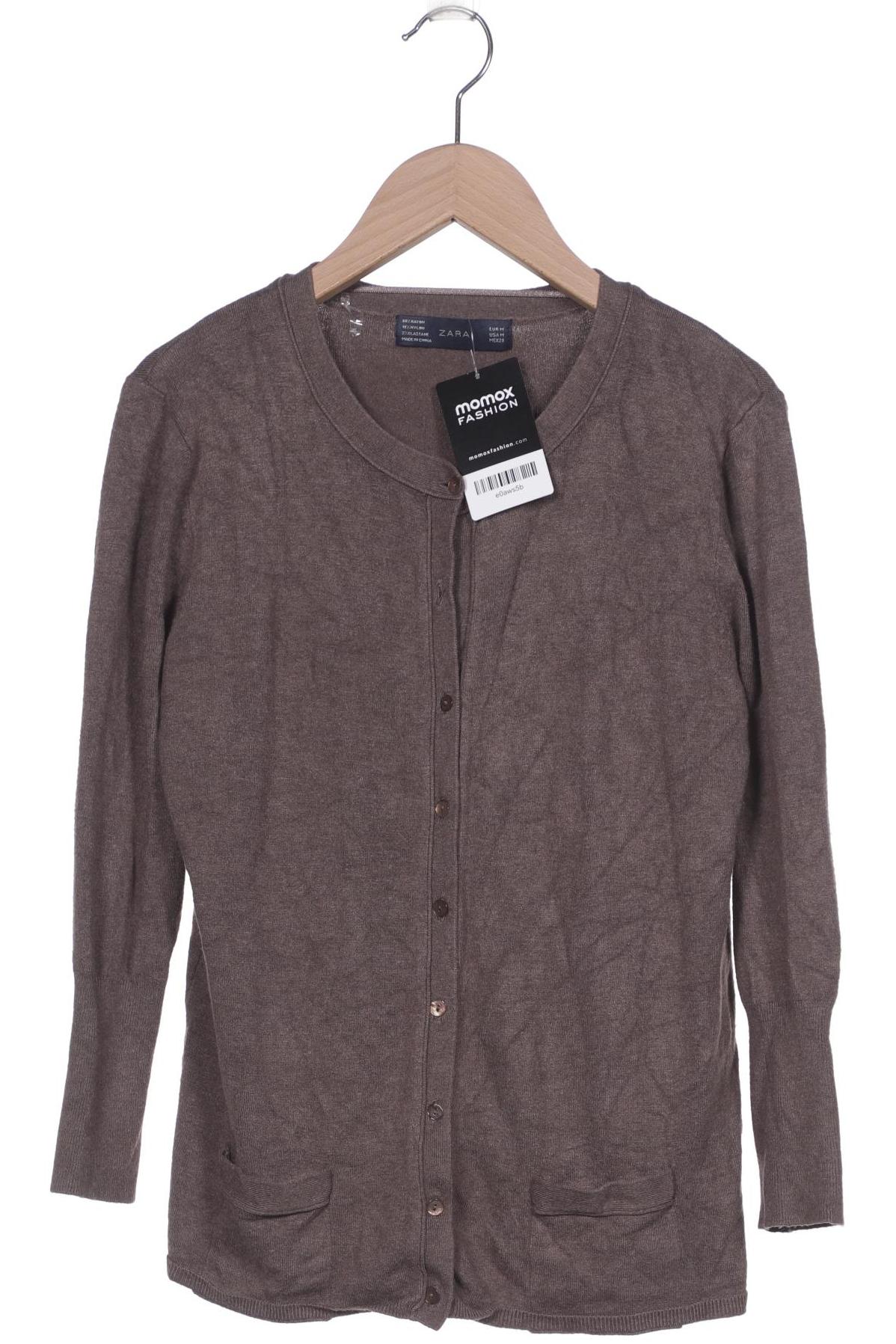 

Zara Damen Strickjacke, braun, Gr. 38