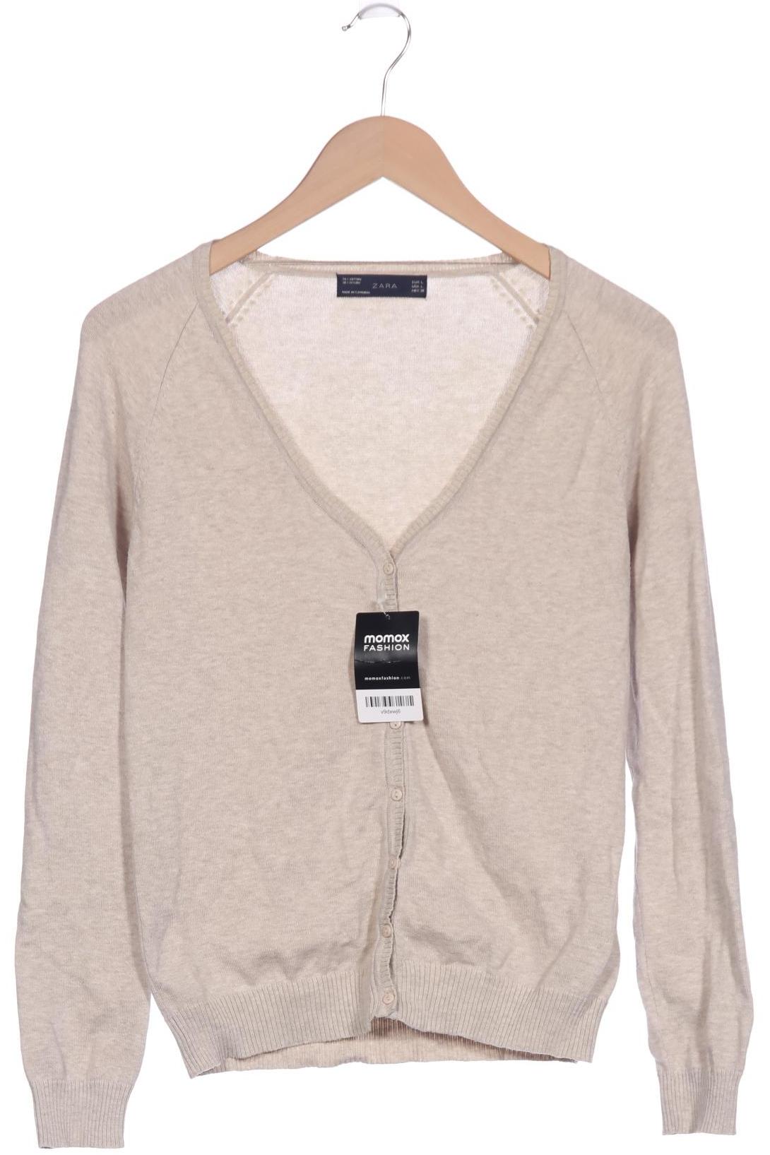 

Zara Damen Strickjacke, beige, Gr. 42