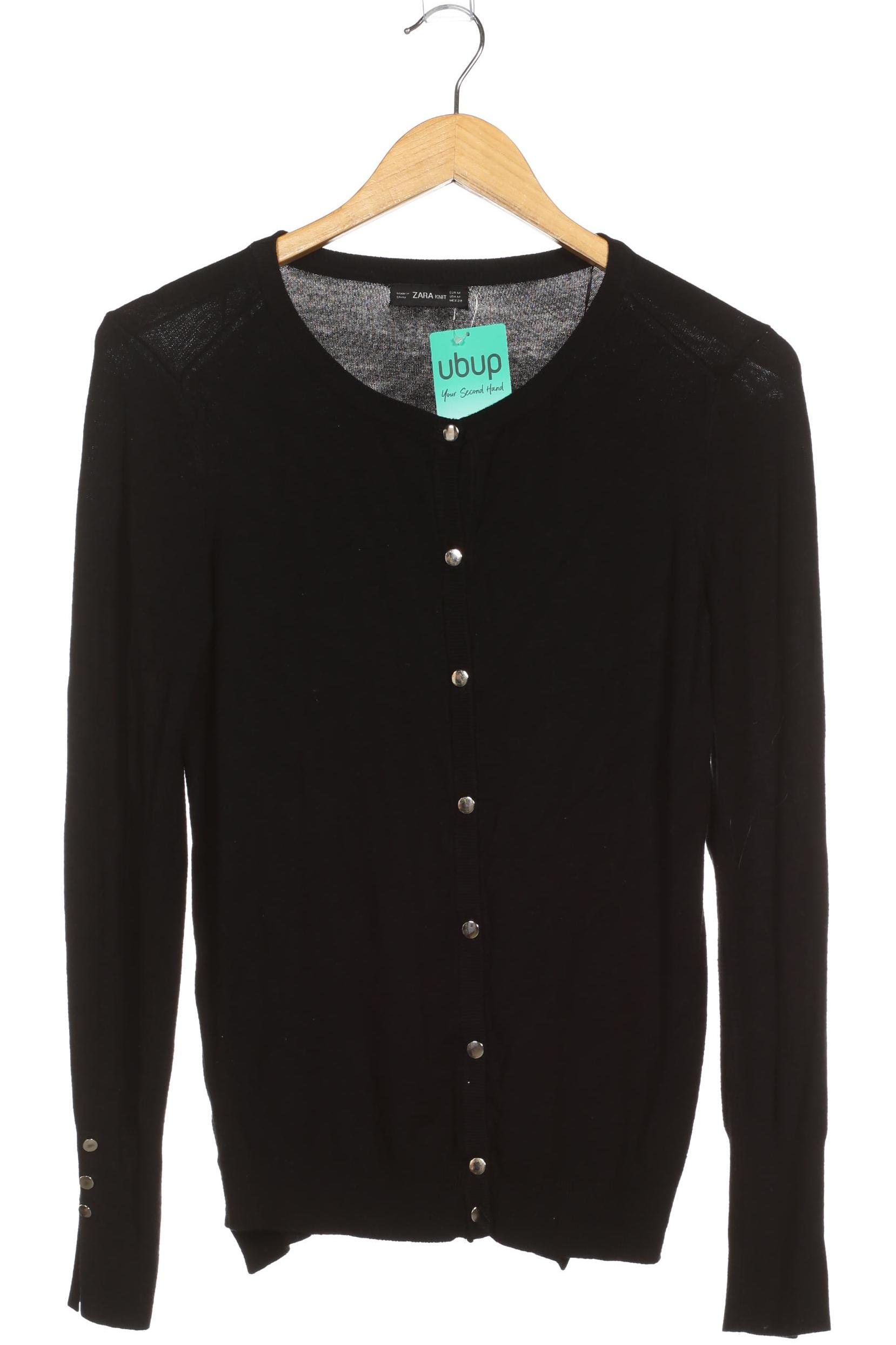 

Zara Damen Strickjacke, schwarz, Gr. 38