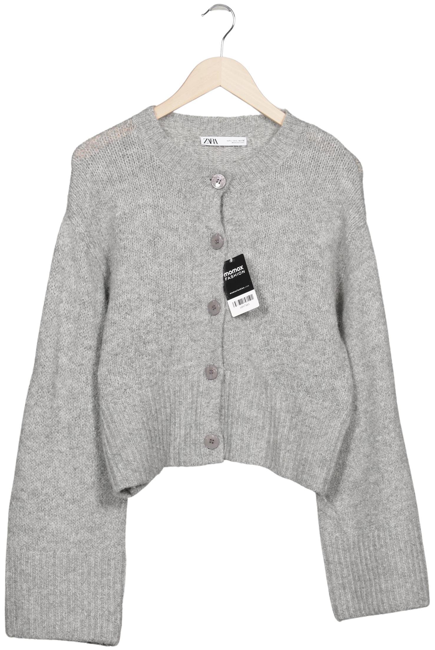 

Zara Damen Strickjacke, grau, Gr. 42