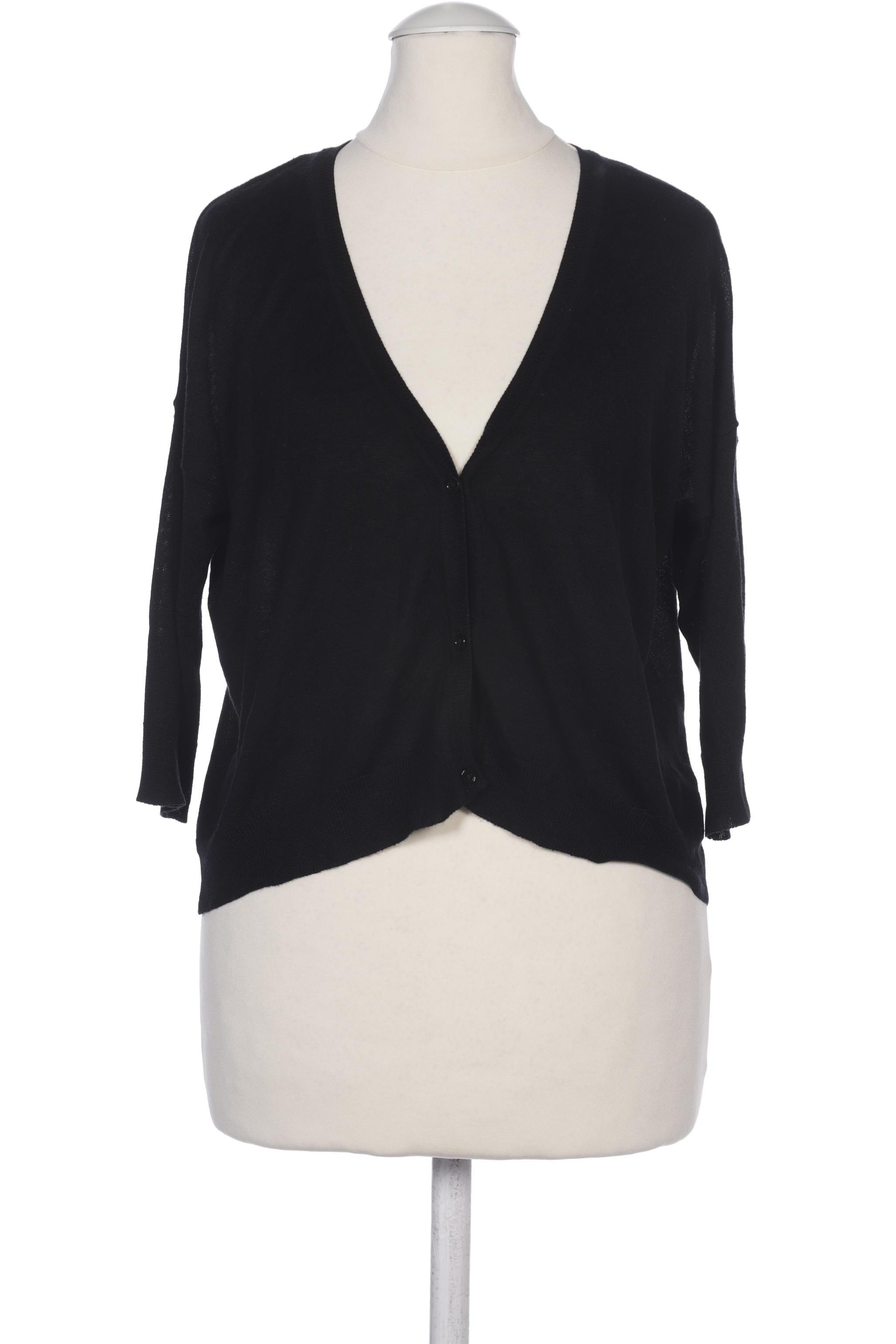 

ZARA Damen Strickjacke, schwarz