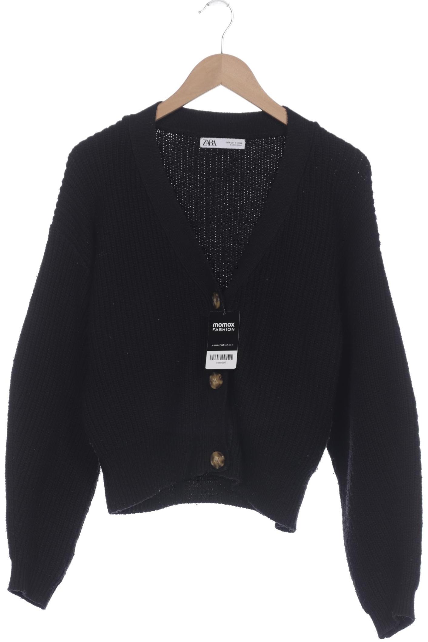 

Zara Damen Strickjacke, schwarz, Gr. 38