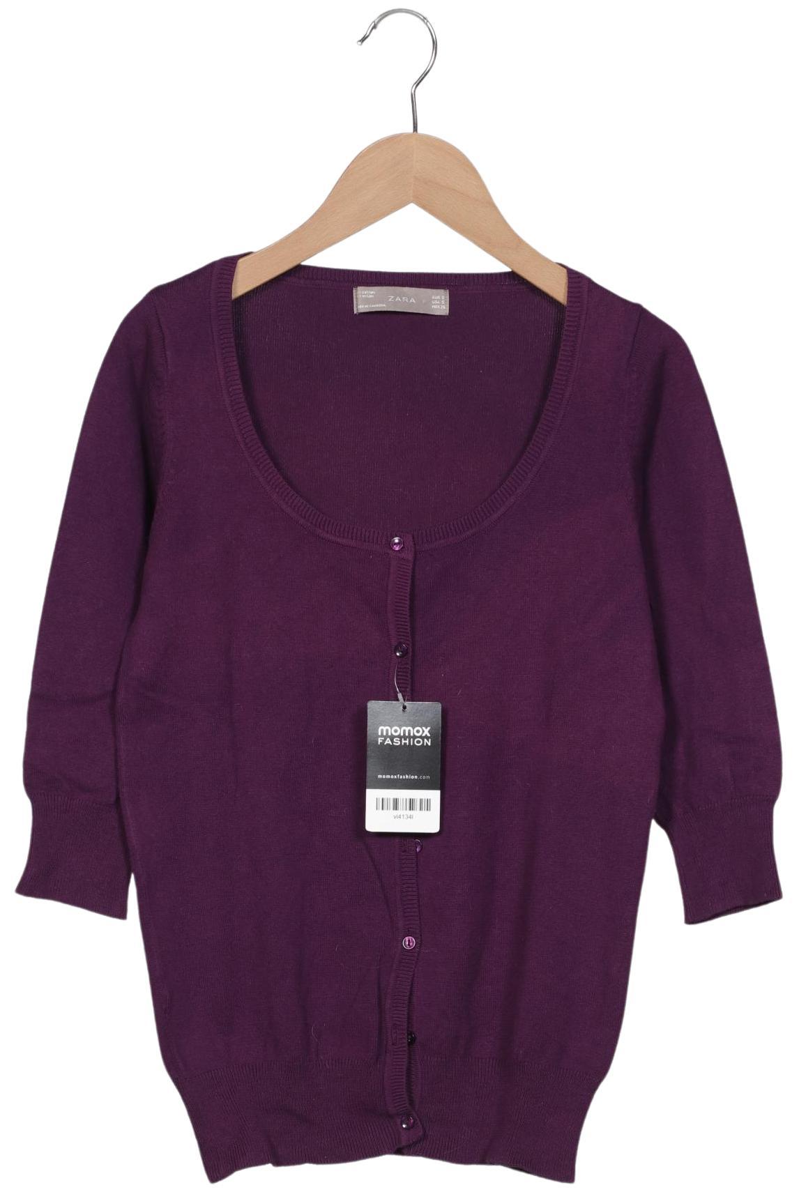 

Zara Damen Strickjacke, flieder, Gr. 36