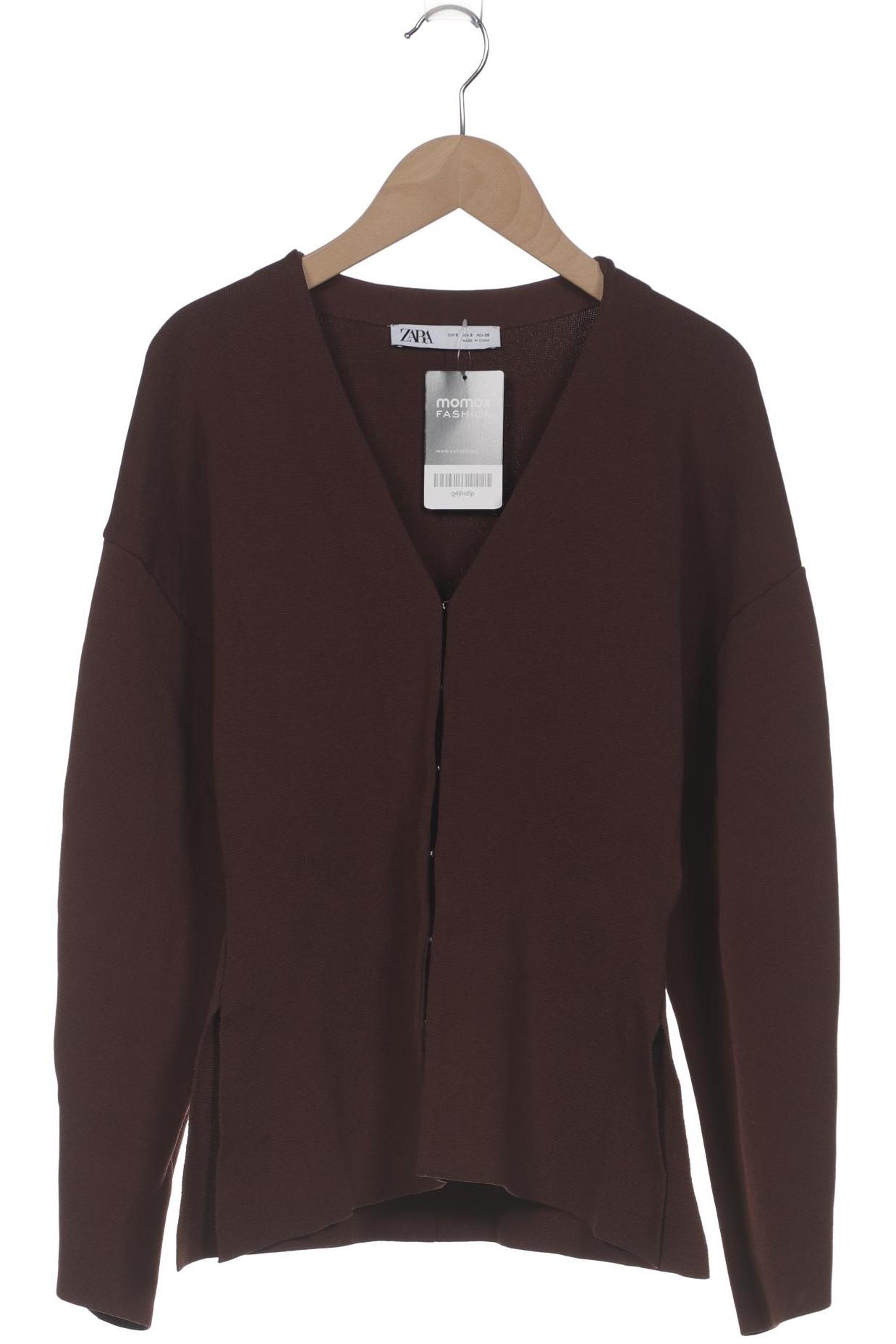 

Zara Damen Strickjacke, braun, Gr. 36