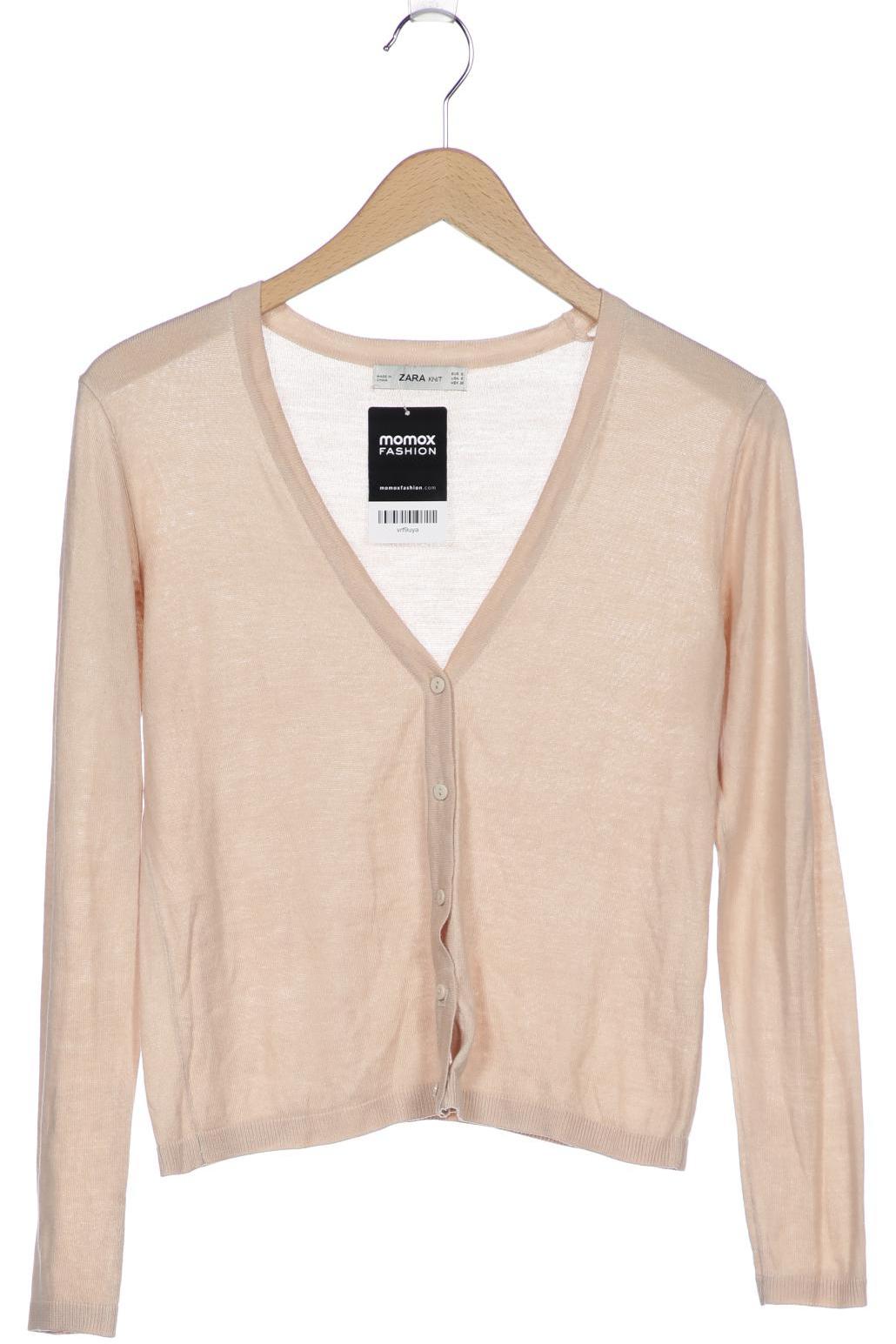 

ZARA Damen Strickjacke, beige