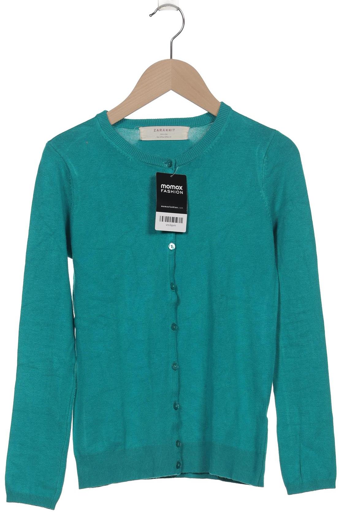 

Zara Damen Strickjacke, türkis, Gr. 36