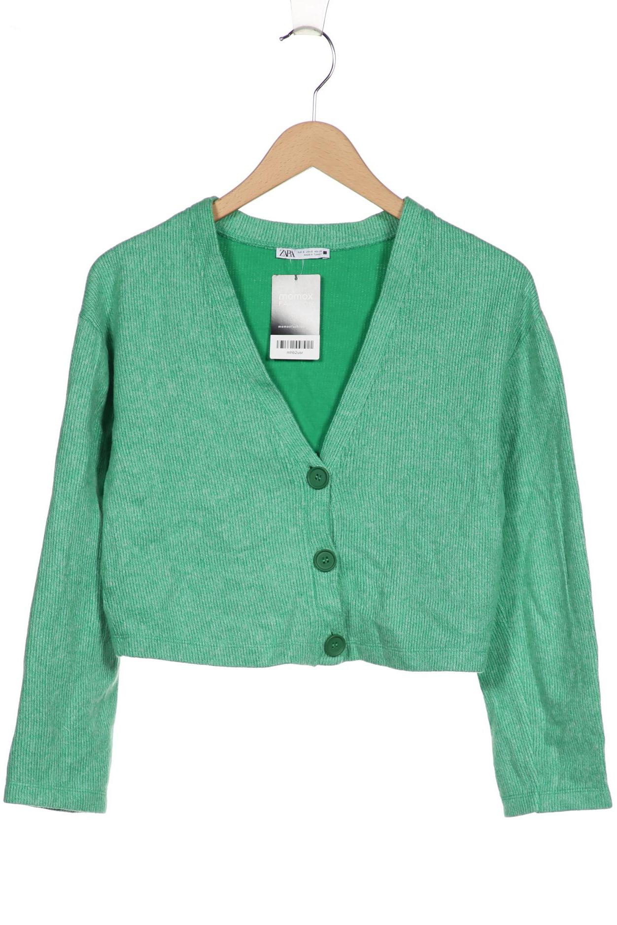 

Zara Damen Strickjacke, grün, Gr. 36