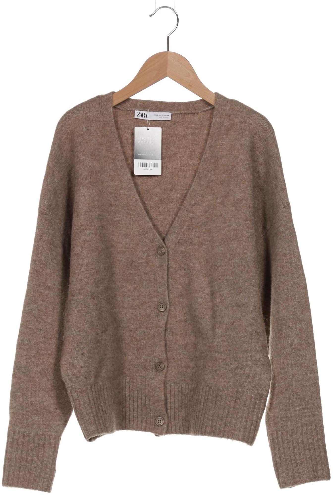 

Zara Damen Strickjacke, braun, Gr. 34