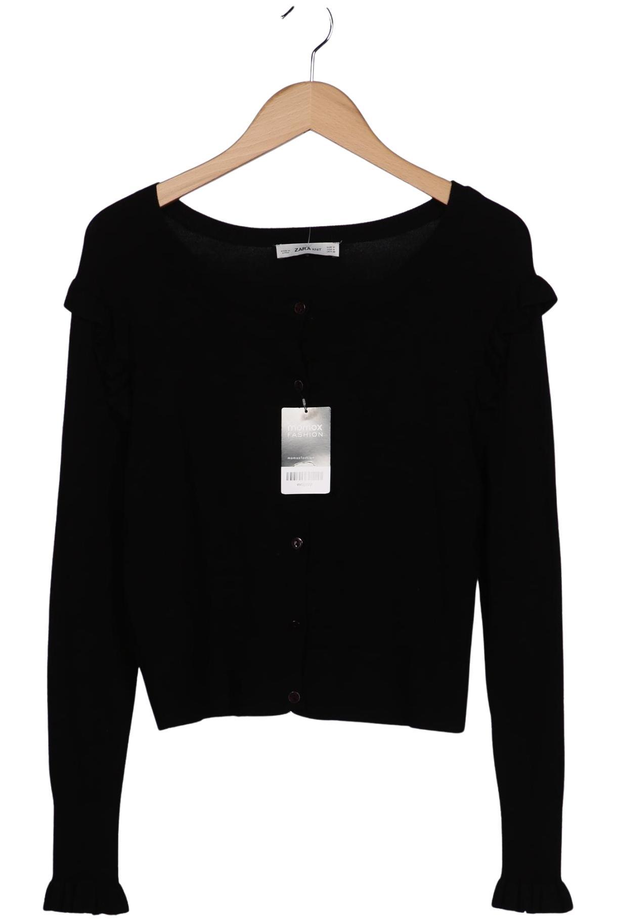 

Zara Damen Strickjacke, schwarz, Gr. 38