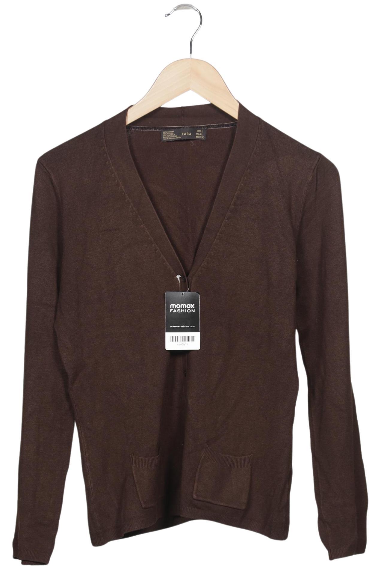 

Zara Damen Strickjacke, braun, Gr. 42