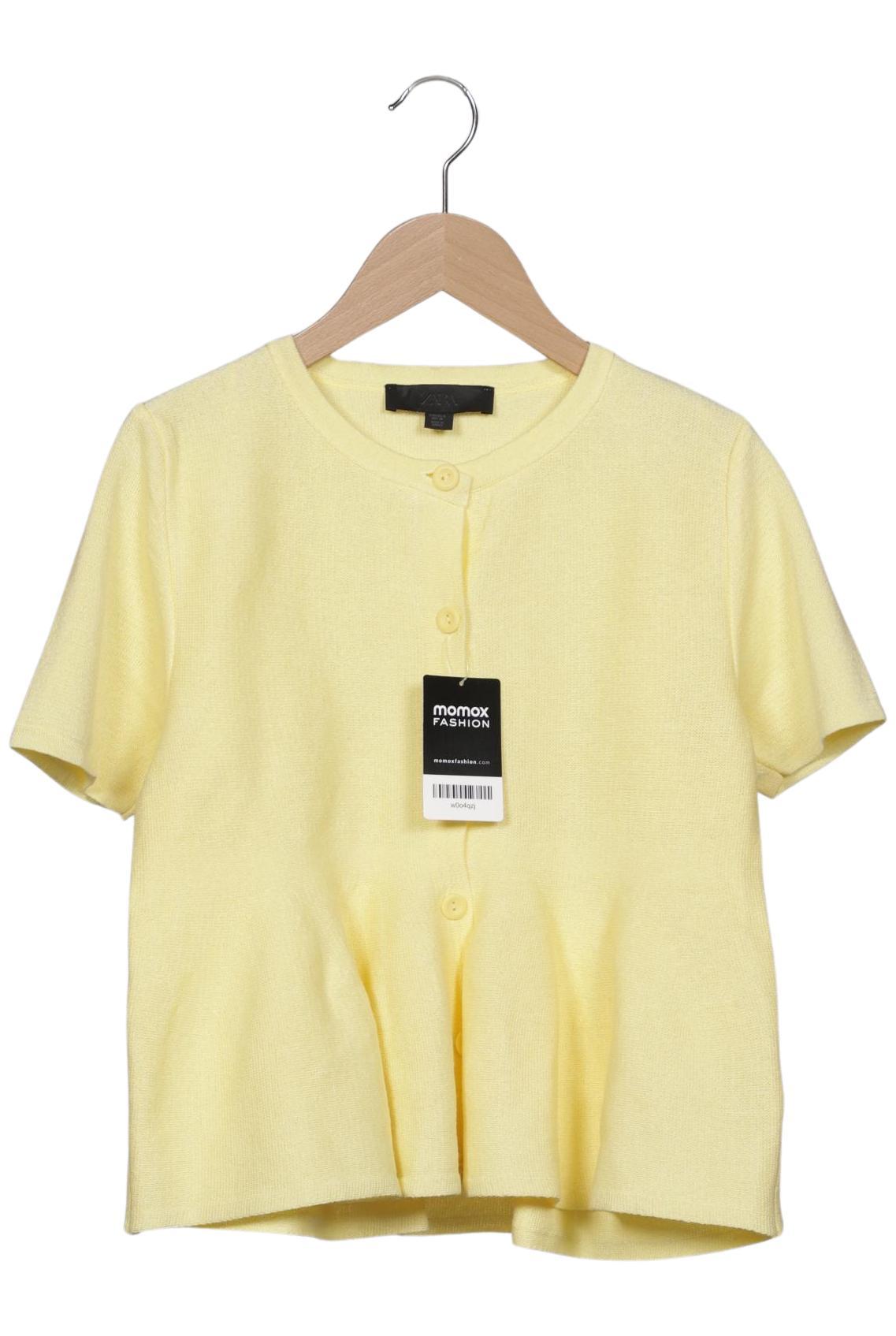 

Zara Damen Strickjacke, gelb, Gr. 36