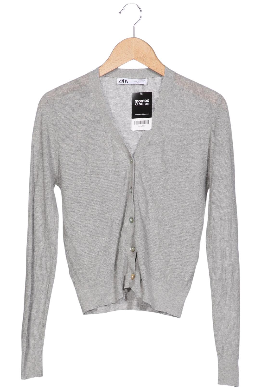 

Zara Damen Strickjacke, grau, Gr. 38