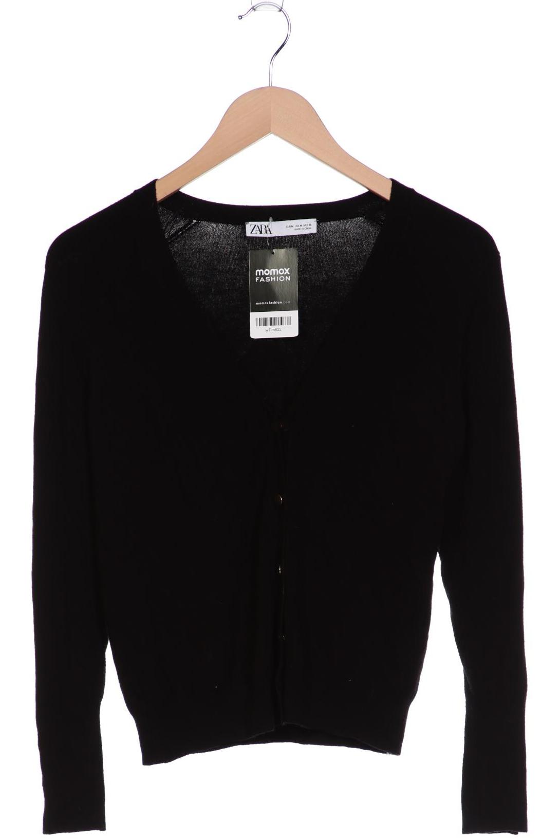 

ZARA Damen Strickjacke, schwarz