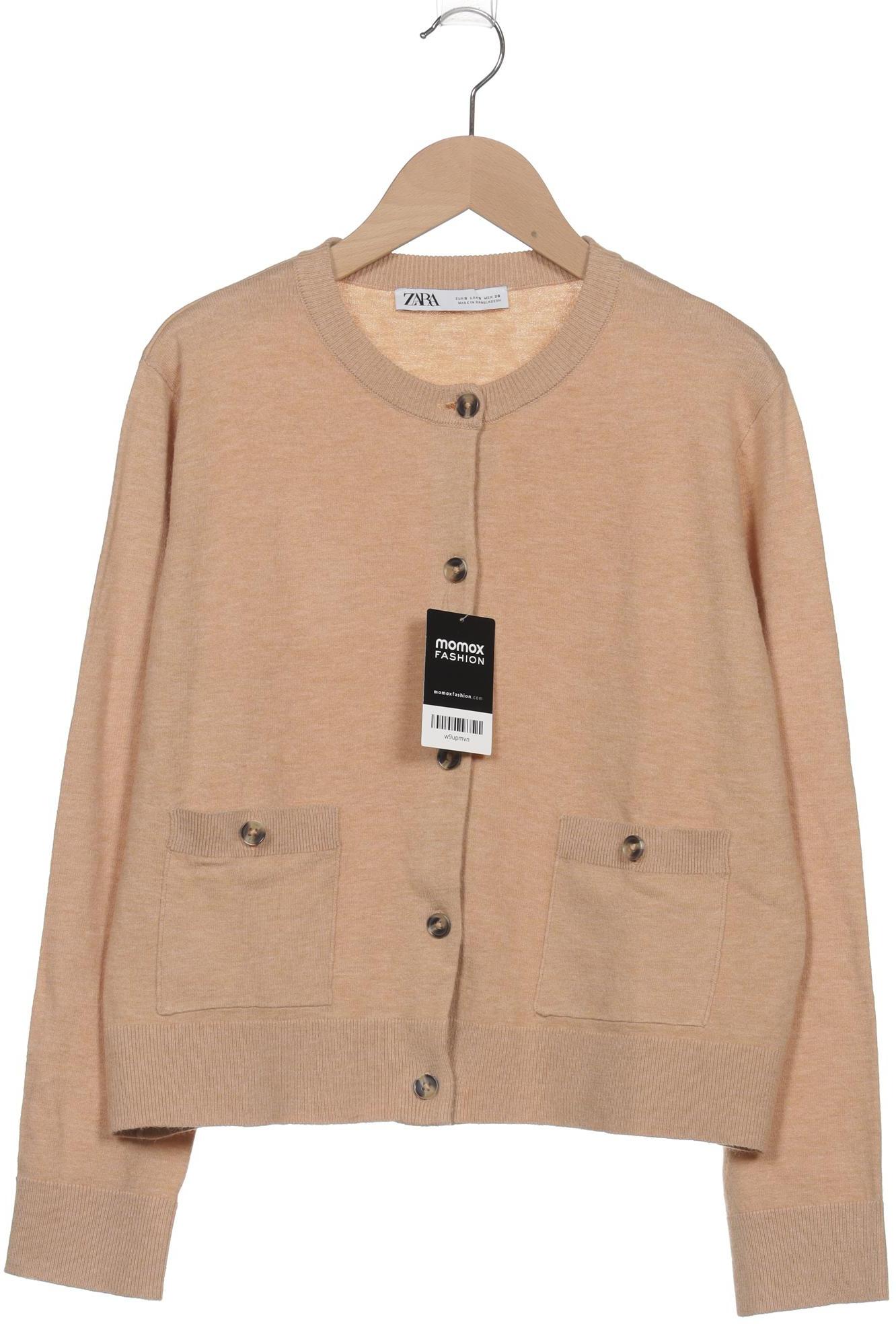 

Zara Damen Strickjacke, beige, Gr. 36