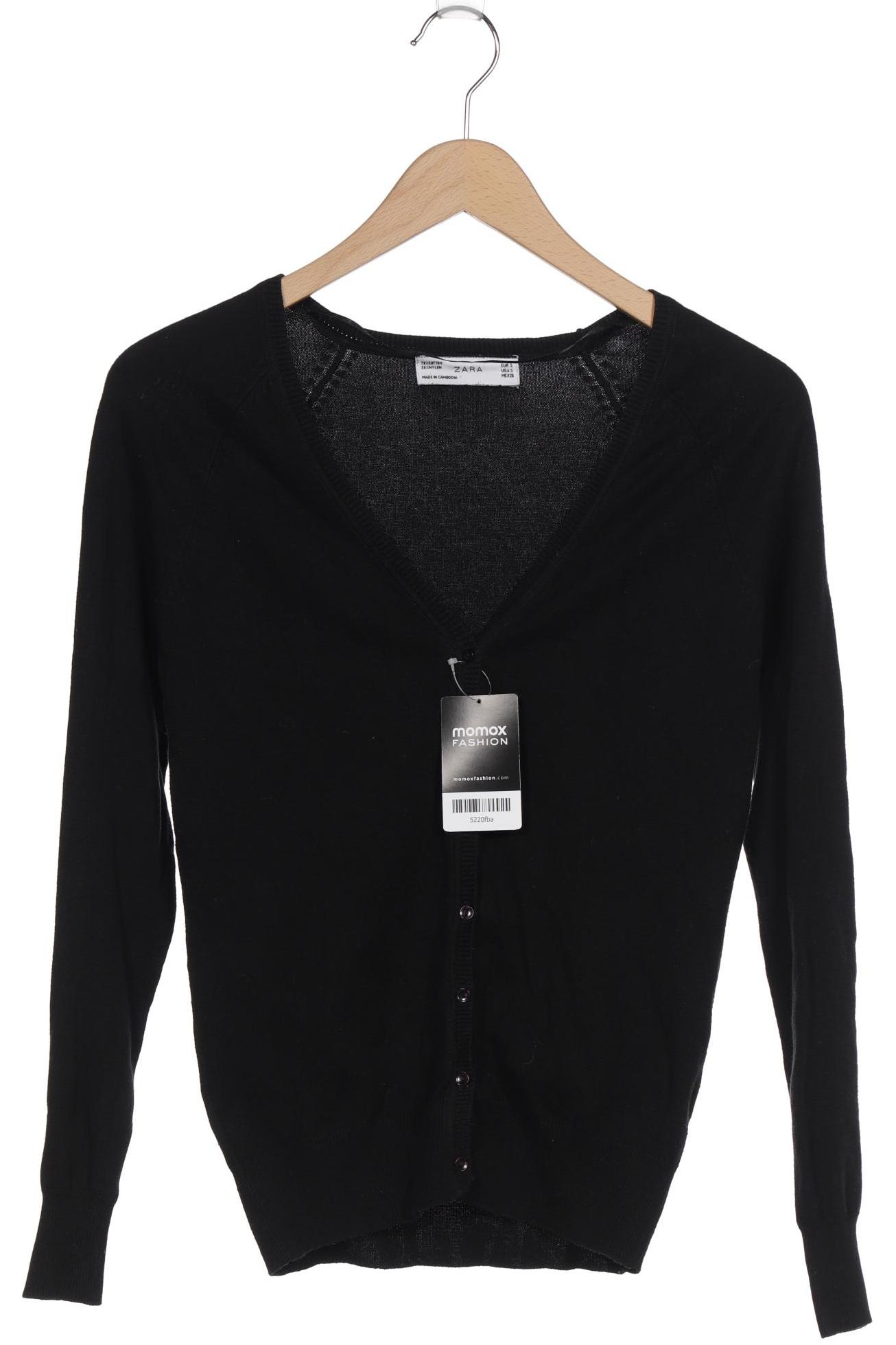 

Zara Damen Strickjacke, schwarz, Gr. 36