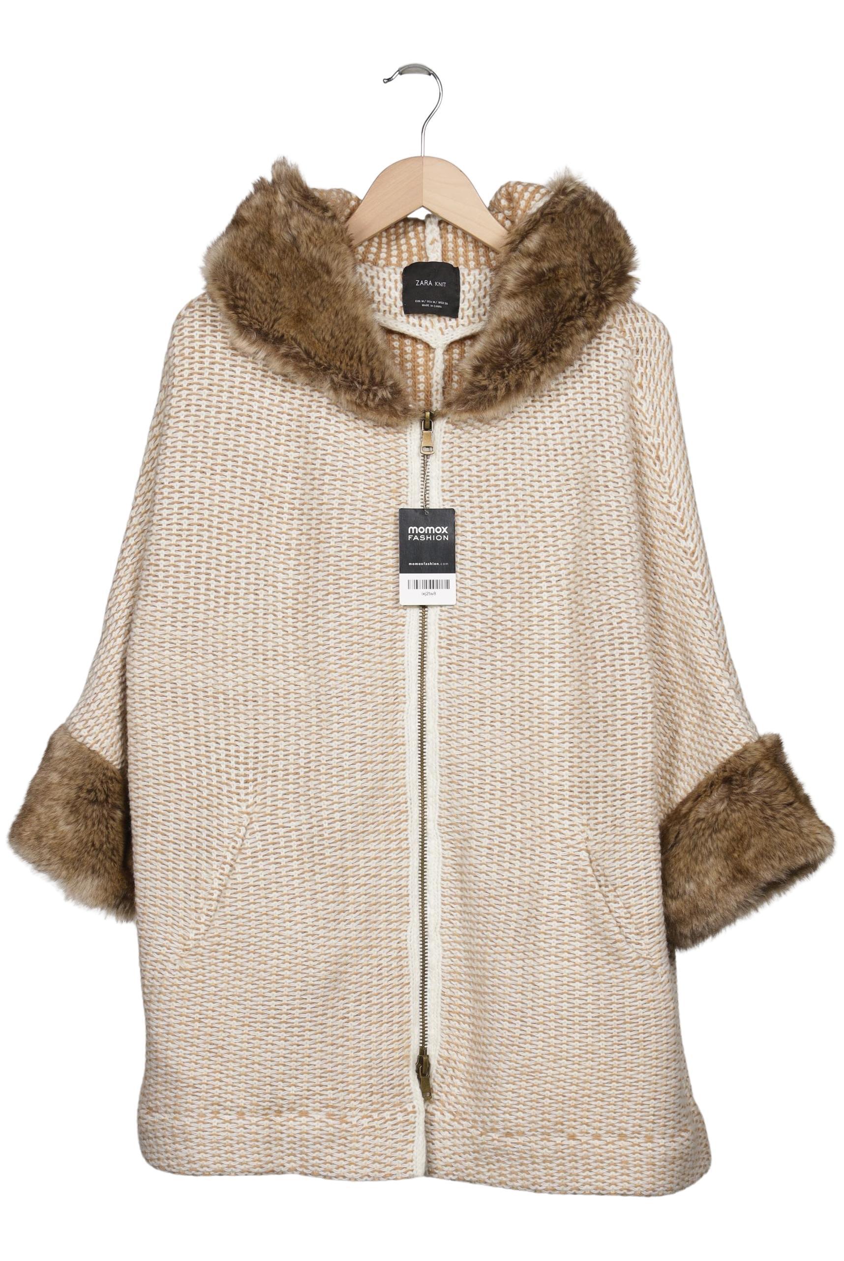 

Zara Damen Strickjacke, cremeweiß, Gr. 38