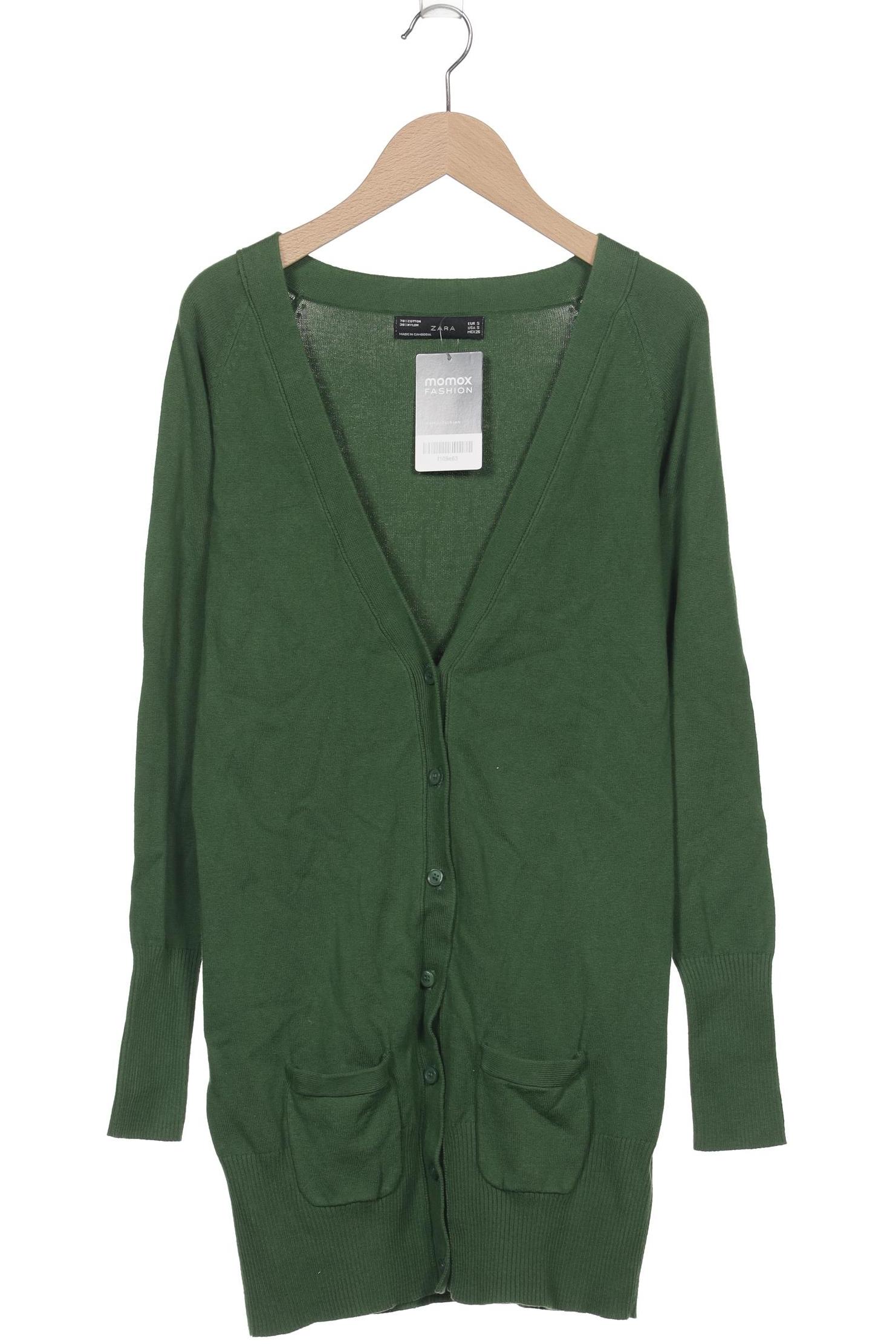 

Zara Damen Strickjacke, grün, Gr. 36