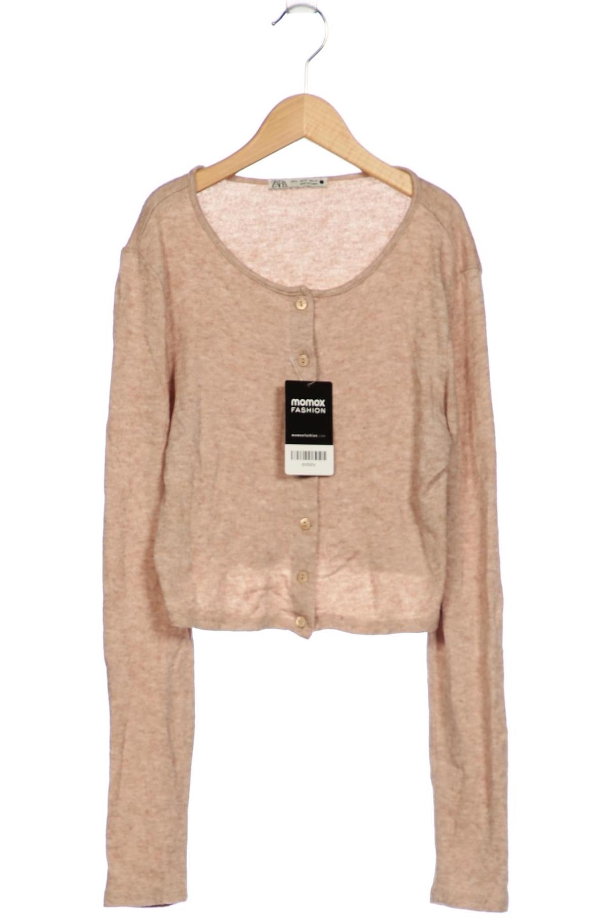 

Zara Damen Strickjacke, beige, Gr. 38