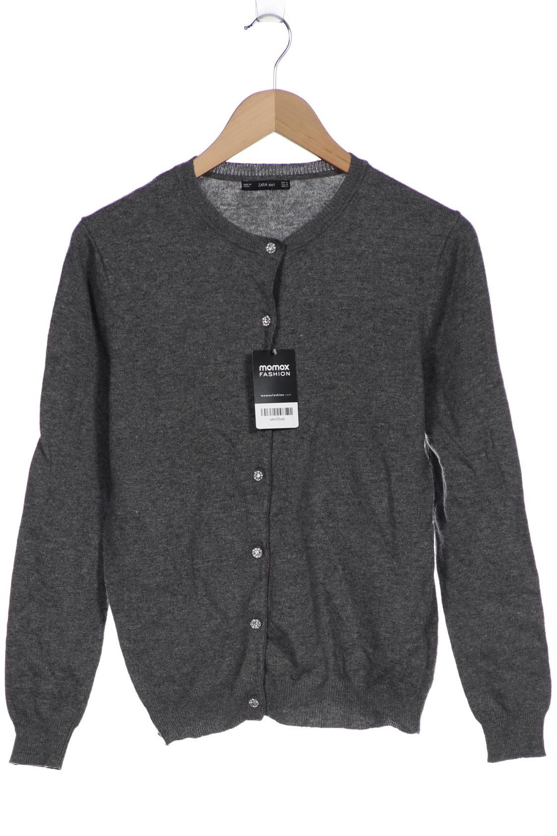 

ZARA Damen Strickjacke, grau