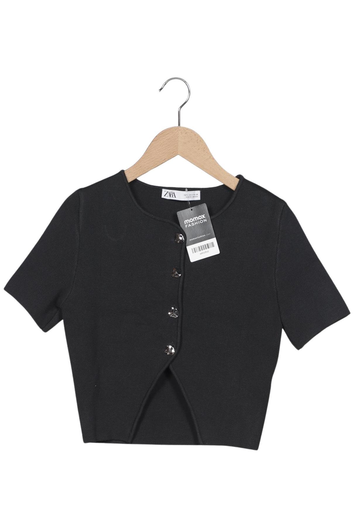 

Zara Damen Strickjacke, schwarz, Gr. 36