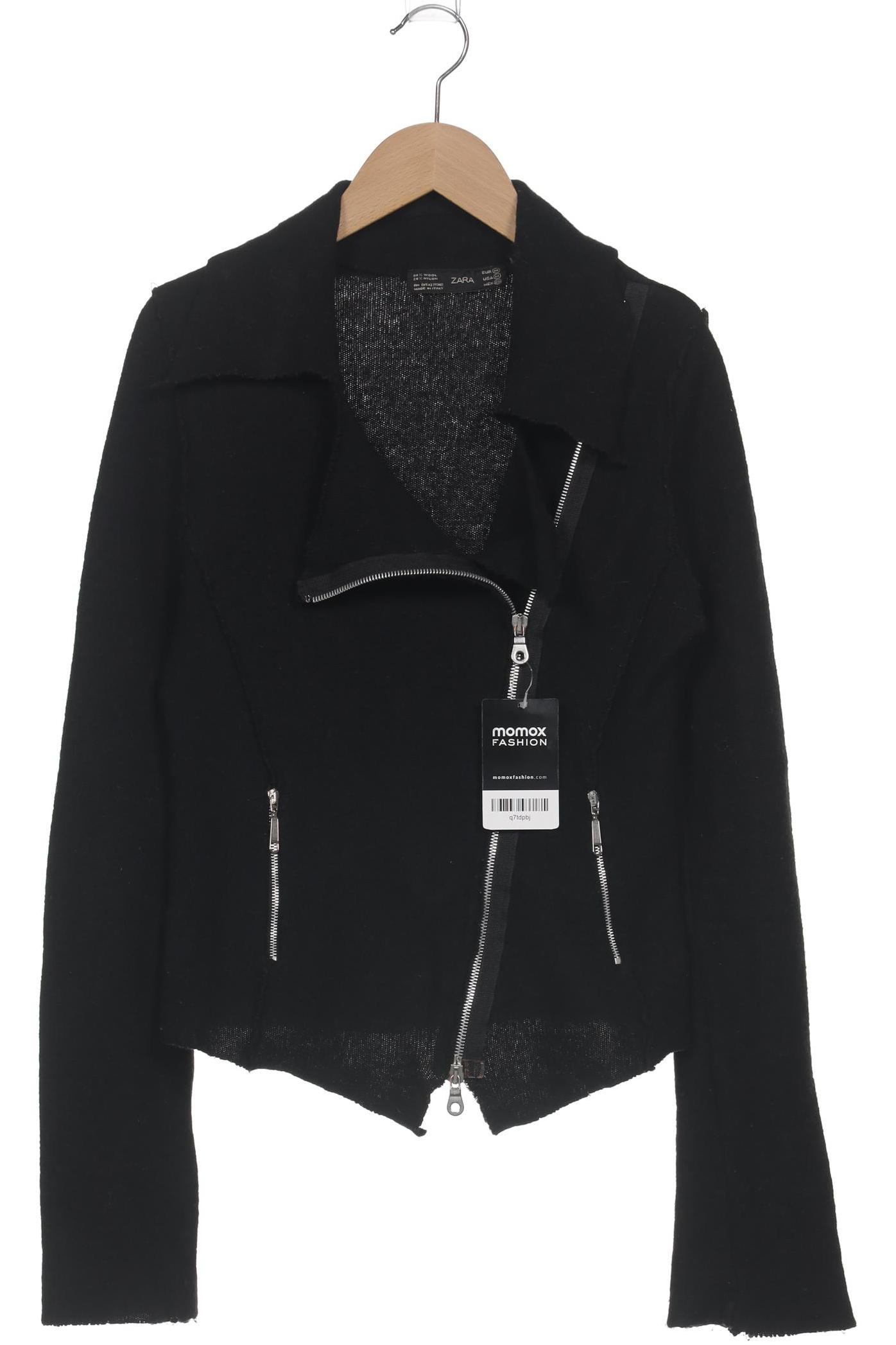 

Zara Damen Strickjacke, schwarz, Gr. 38