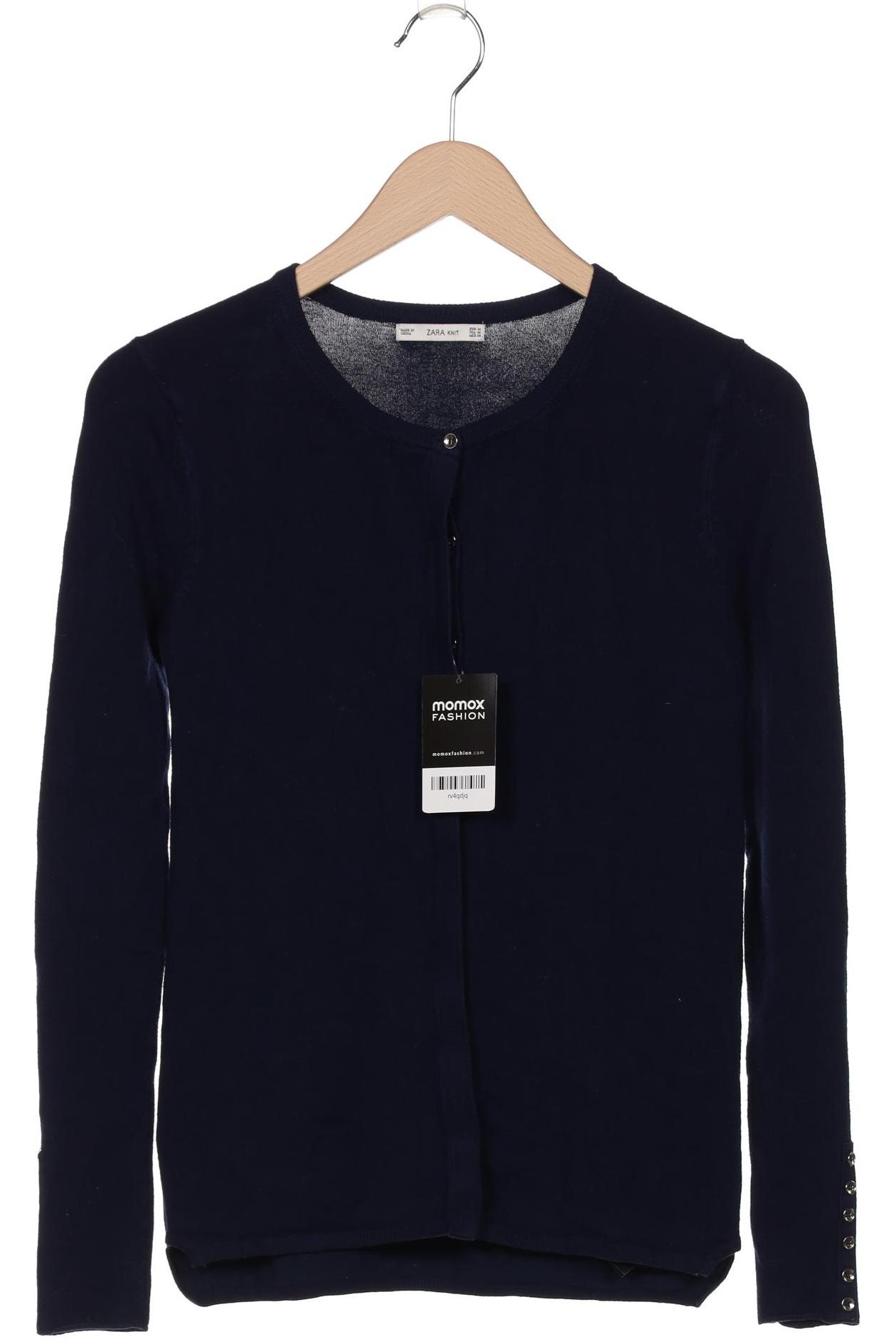 

Zara Damen Strickjacke, marineblau, Gr. 38
