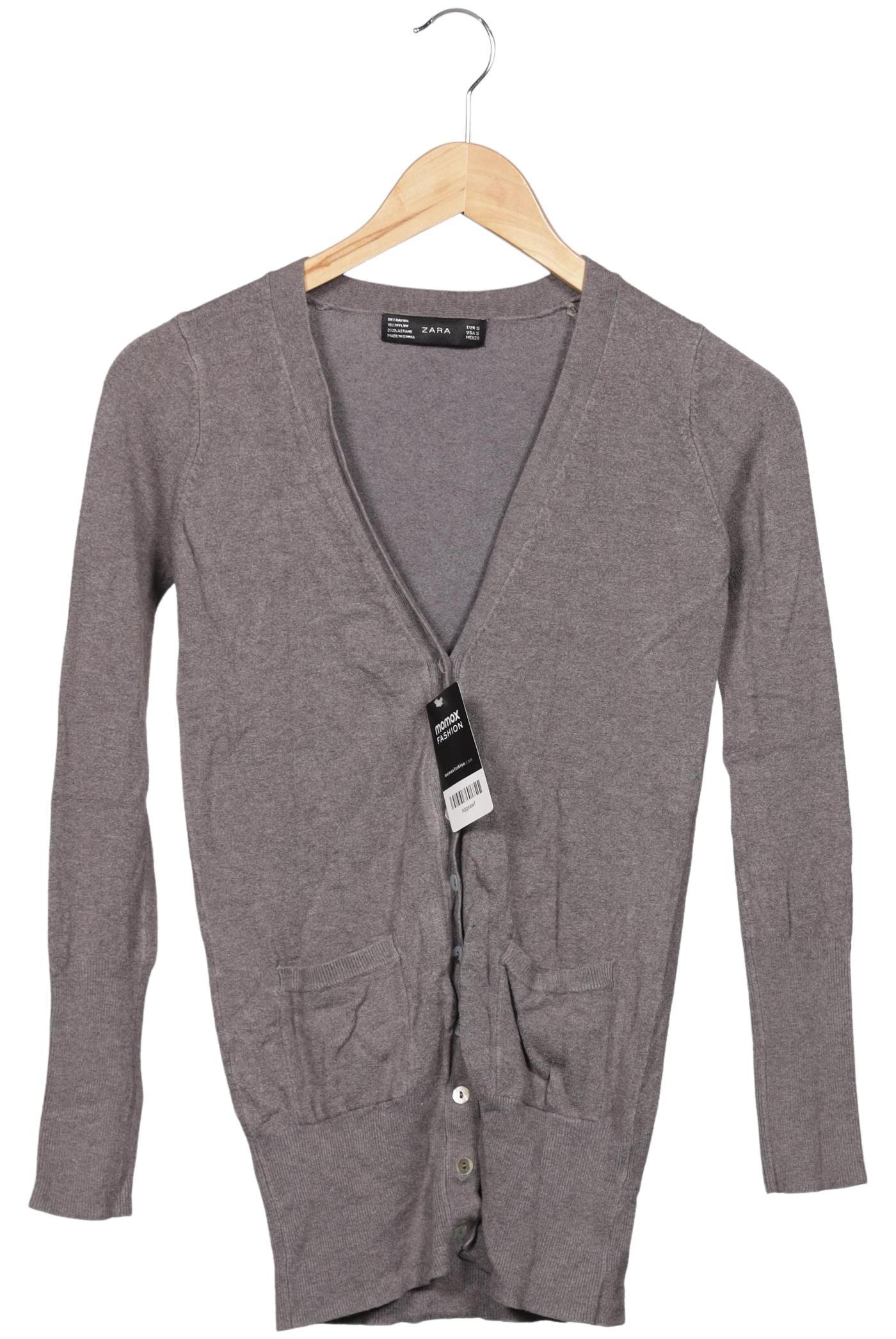 

Zara Damen Strickjacke, grau, Gr. 36
