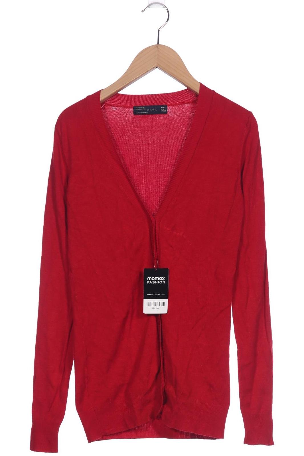 

Zara Damen Strickjacke, rot, Gr. 36