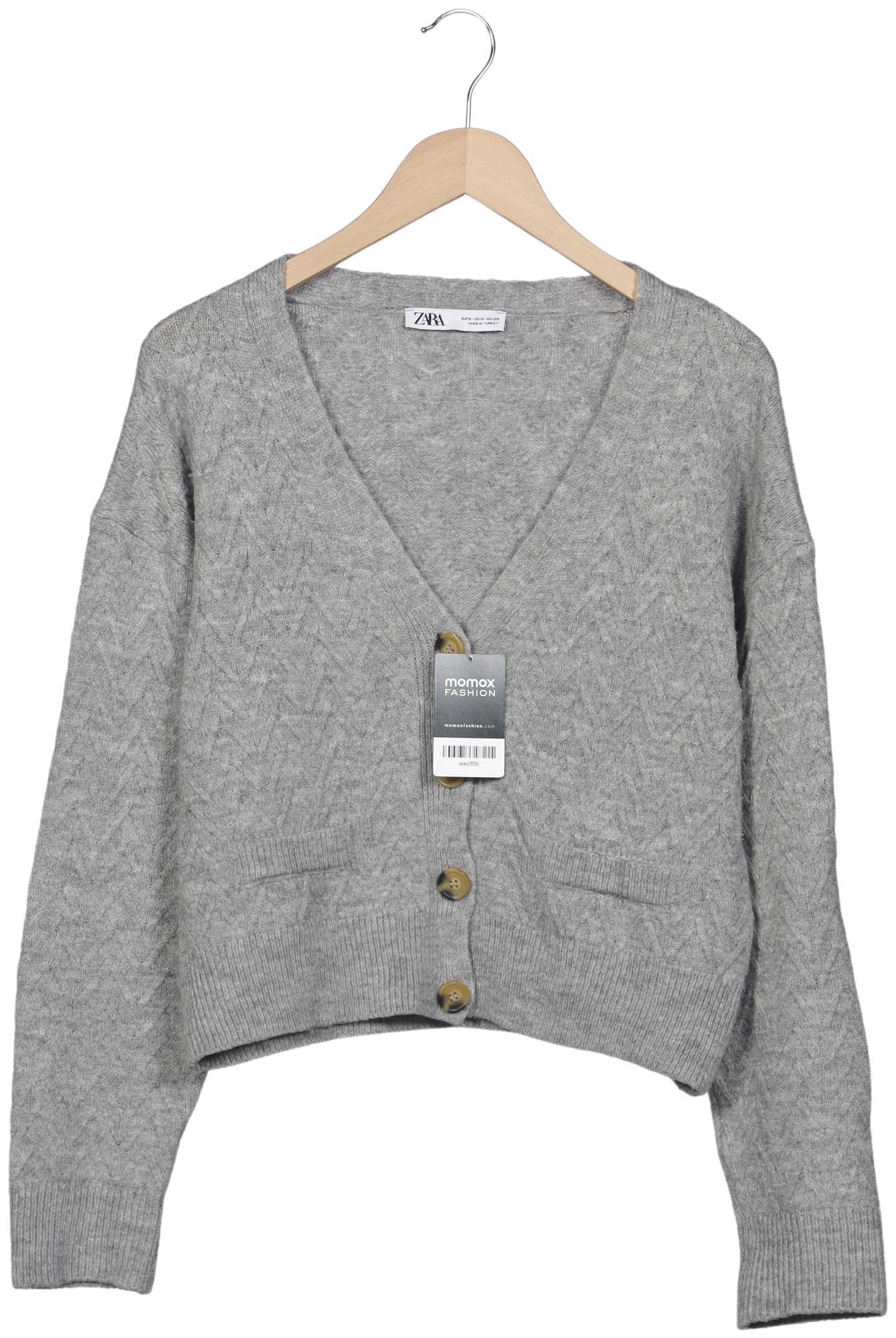 

Zara Damen Strickjacke, grau, Gr. 36