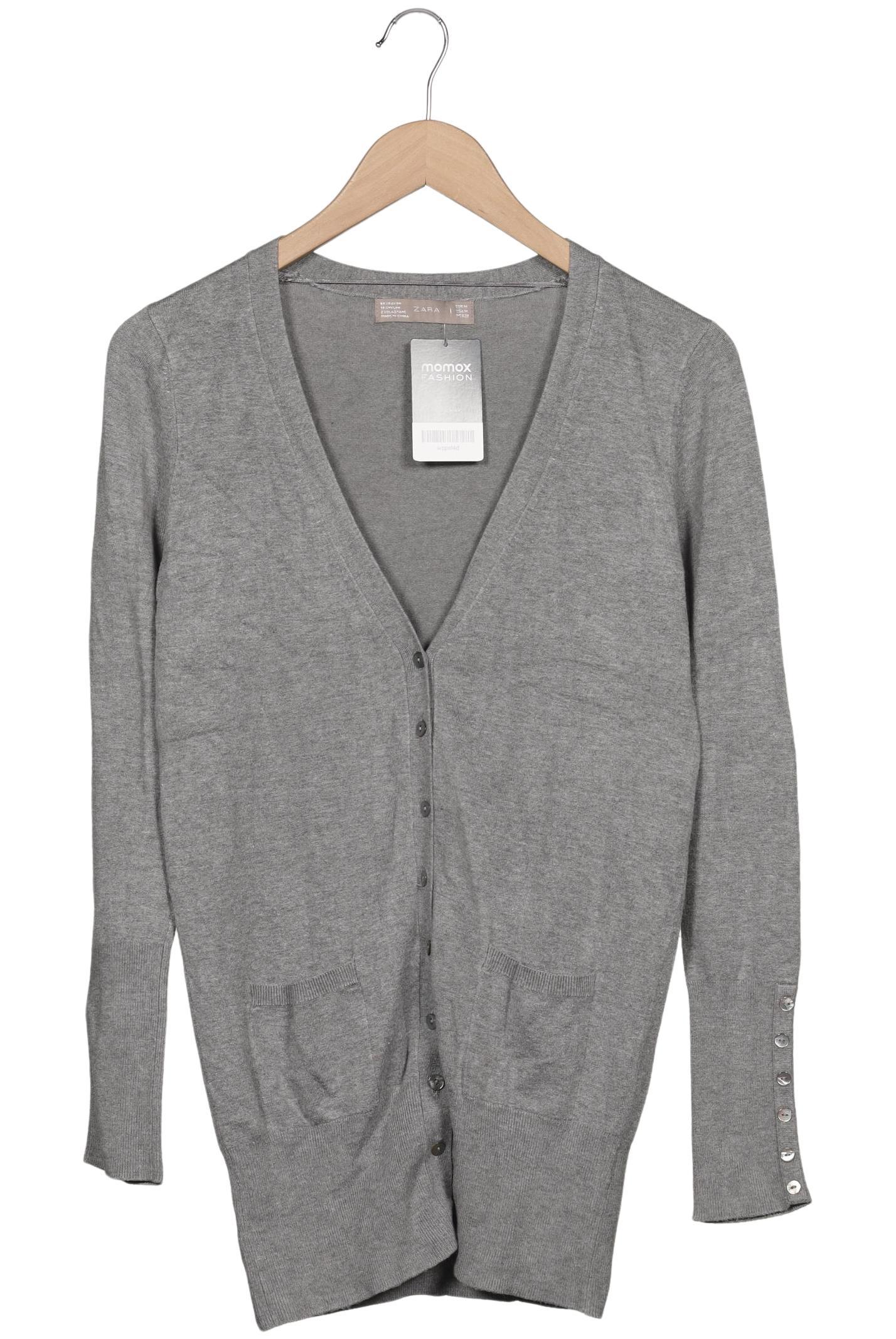 

Zara Damen Strickjacke, grau, Gr. 38