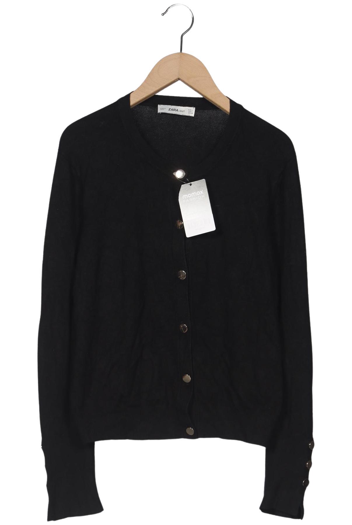

Zara Damen Strickjacke, schwarz, Gr. 42