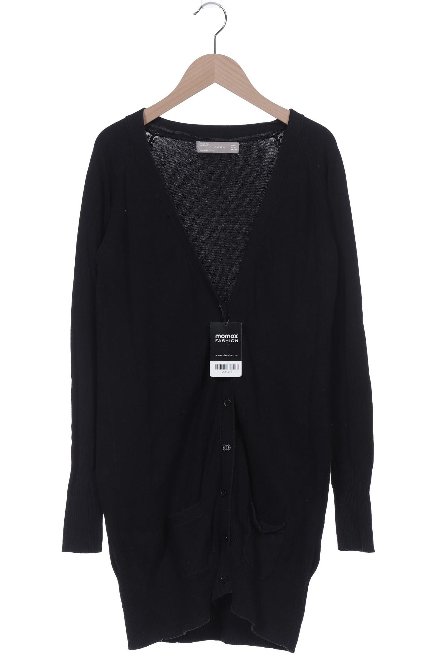 

Zara Damen Strickjacke, schwarz, Gr. 42