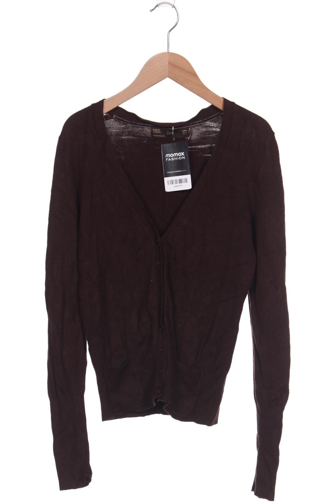

Zara Damen Strickjacke, braun, Gr. 38