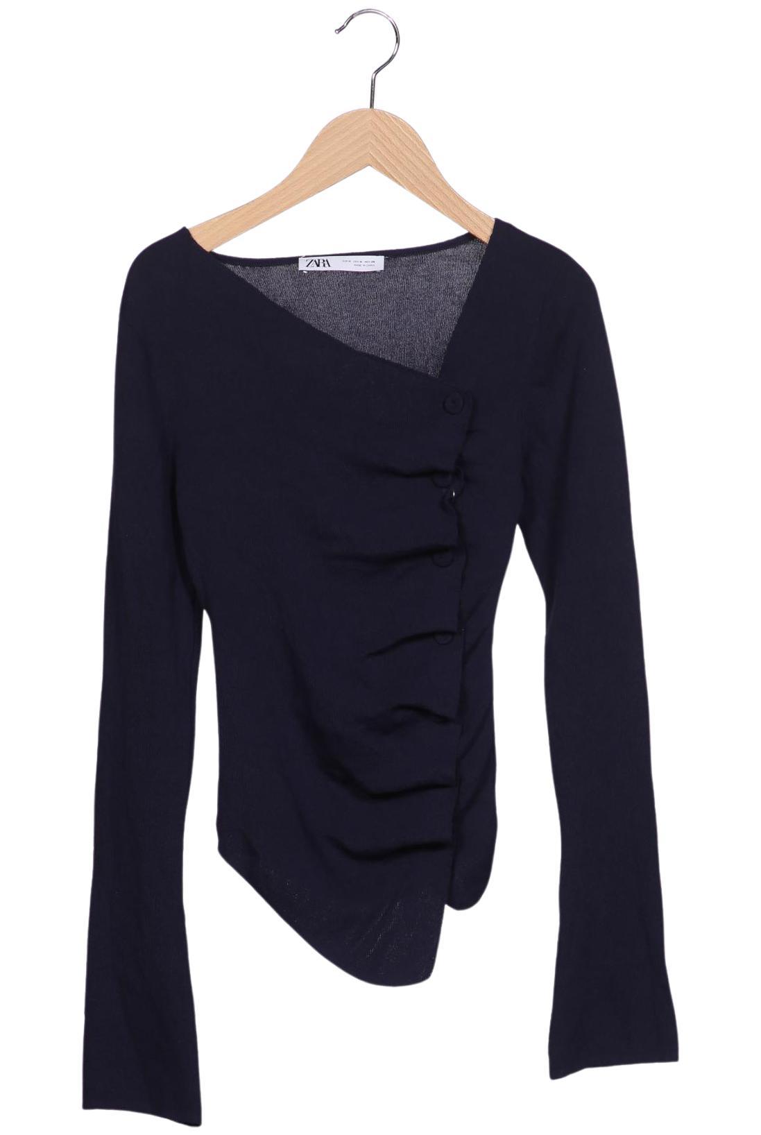 

Zara Damen Strickjacke, marineblau, Gr. 38