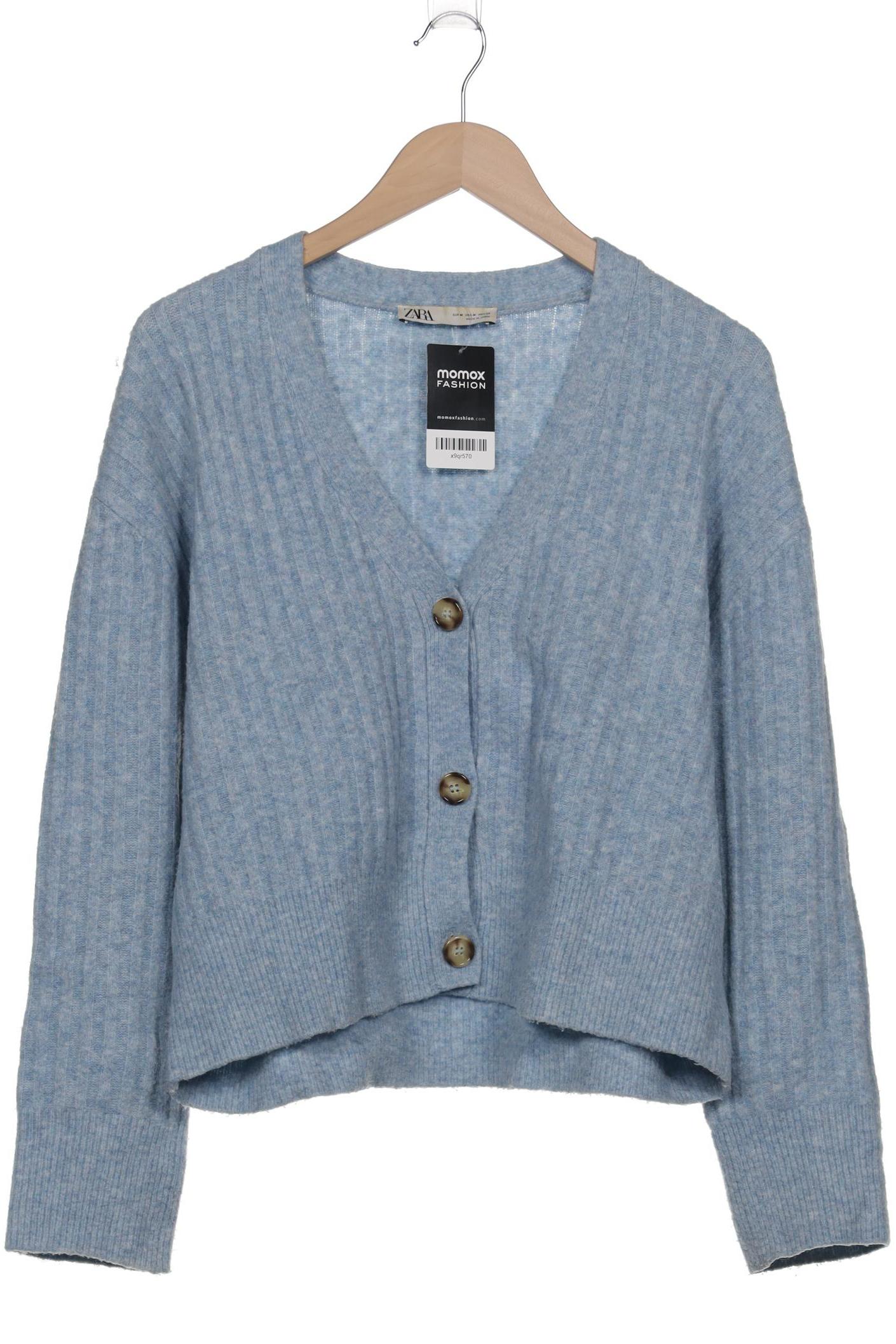 

Zara Damen Strickjacke, blau, Gr. 38
