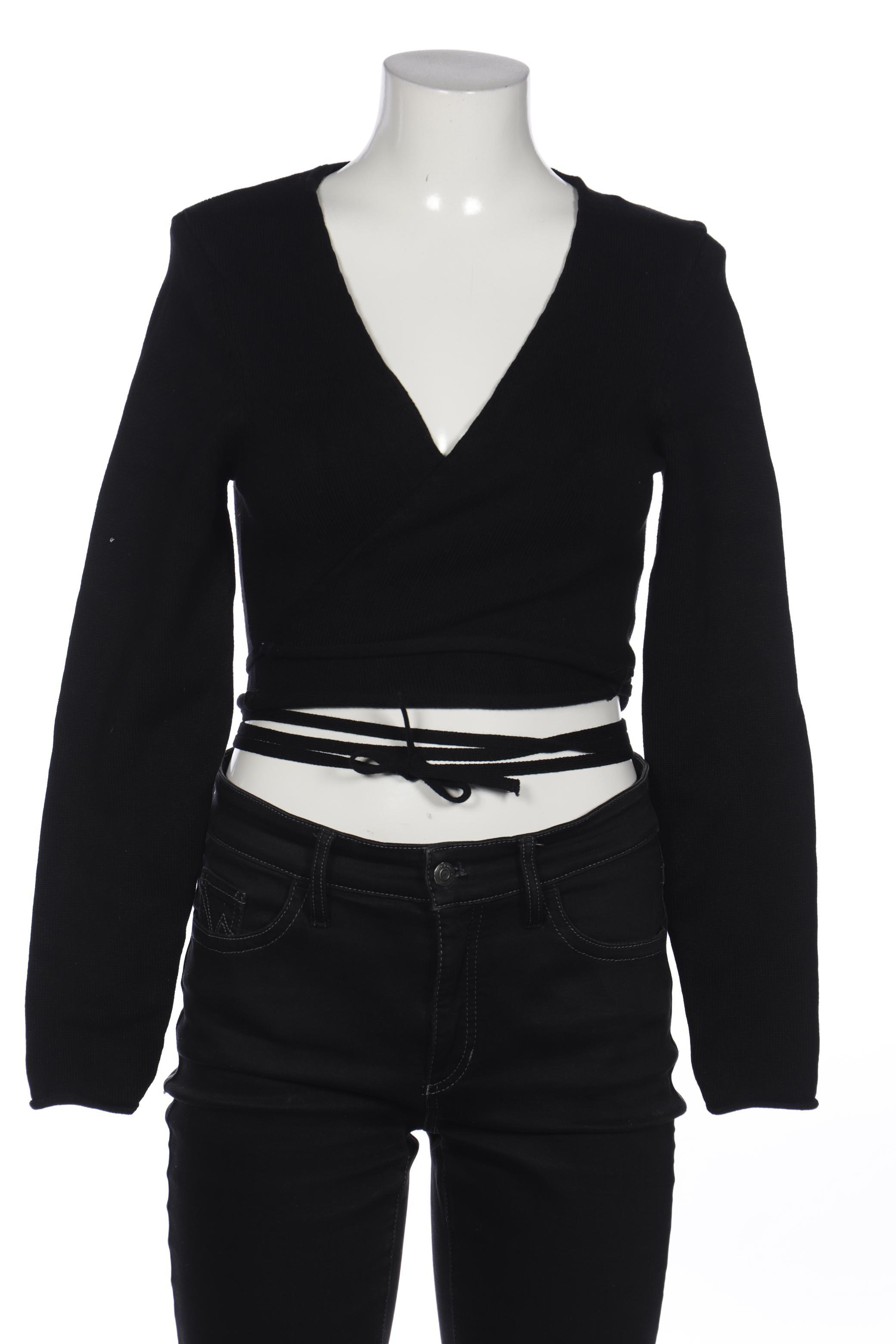 

ZARA Damen Strickjacke, schwarz